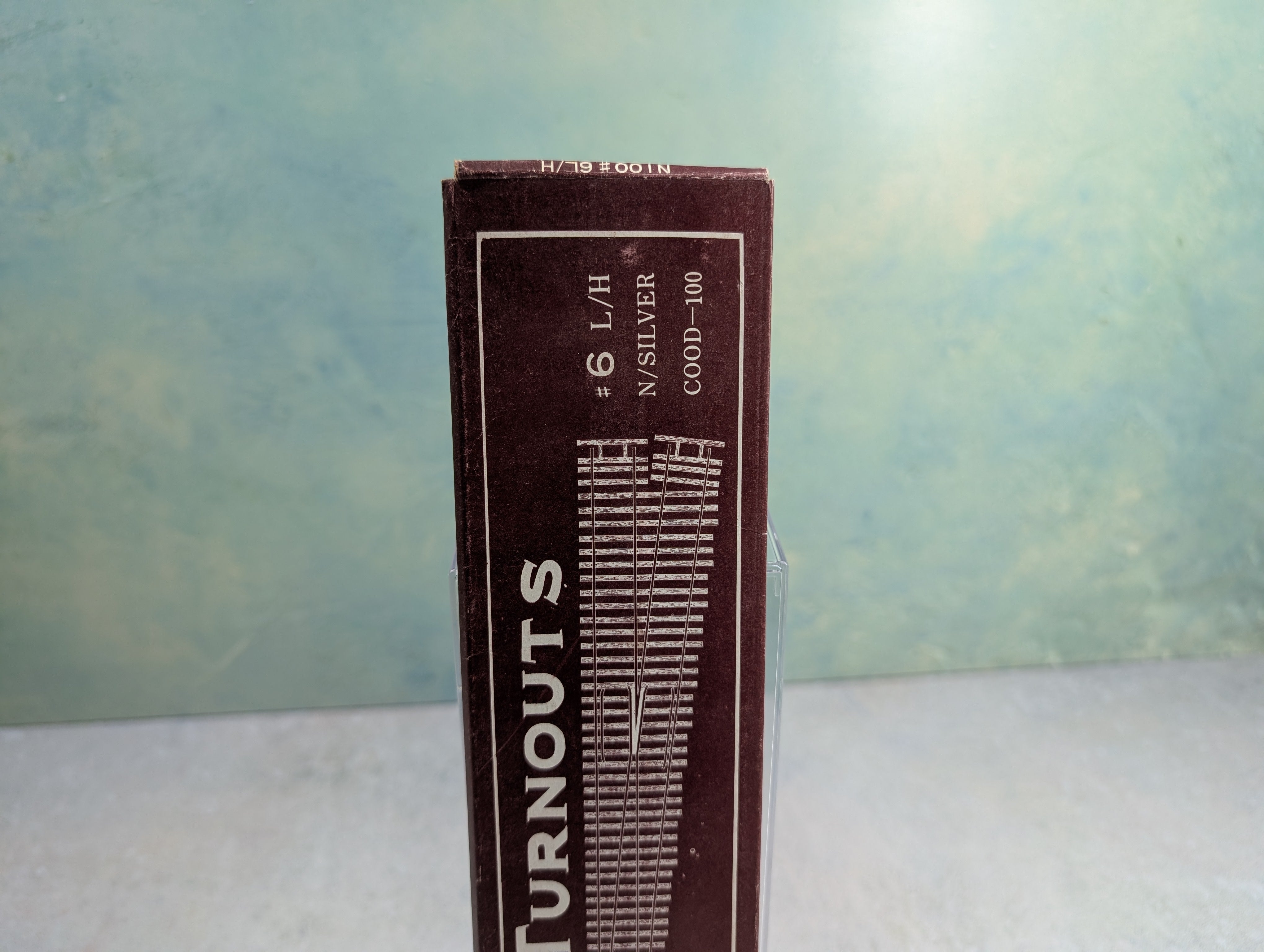 Shinohara HO Scale #6 Left Hand Turnout Nickel Silver Code 100