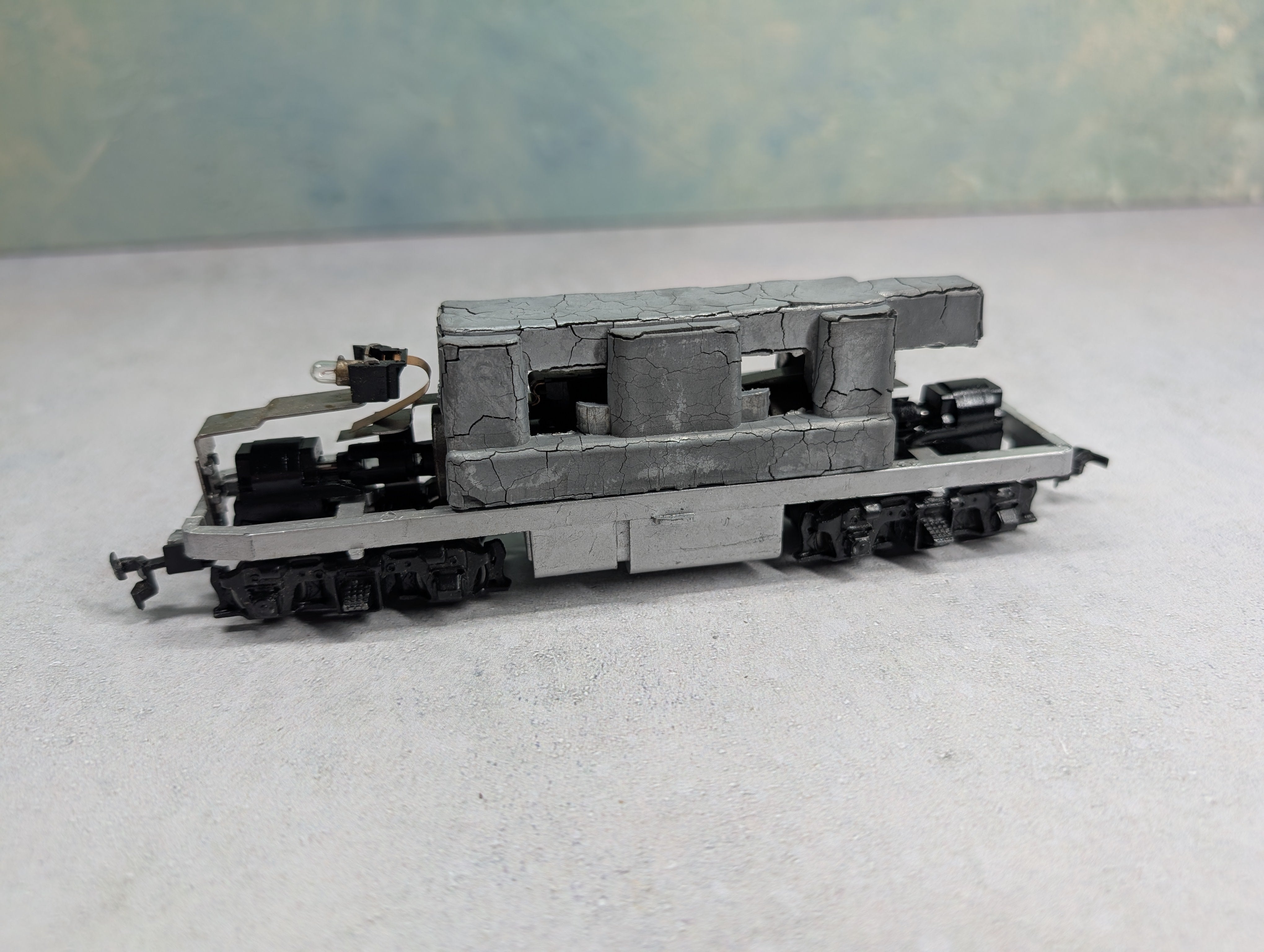 USED Athearn HO Scale A Unit Diesel Locomotive Santa Fe Runs DC