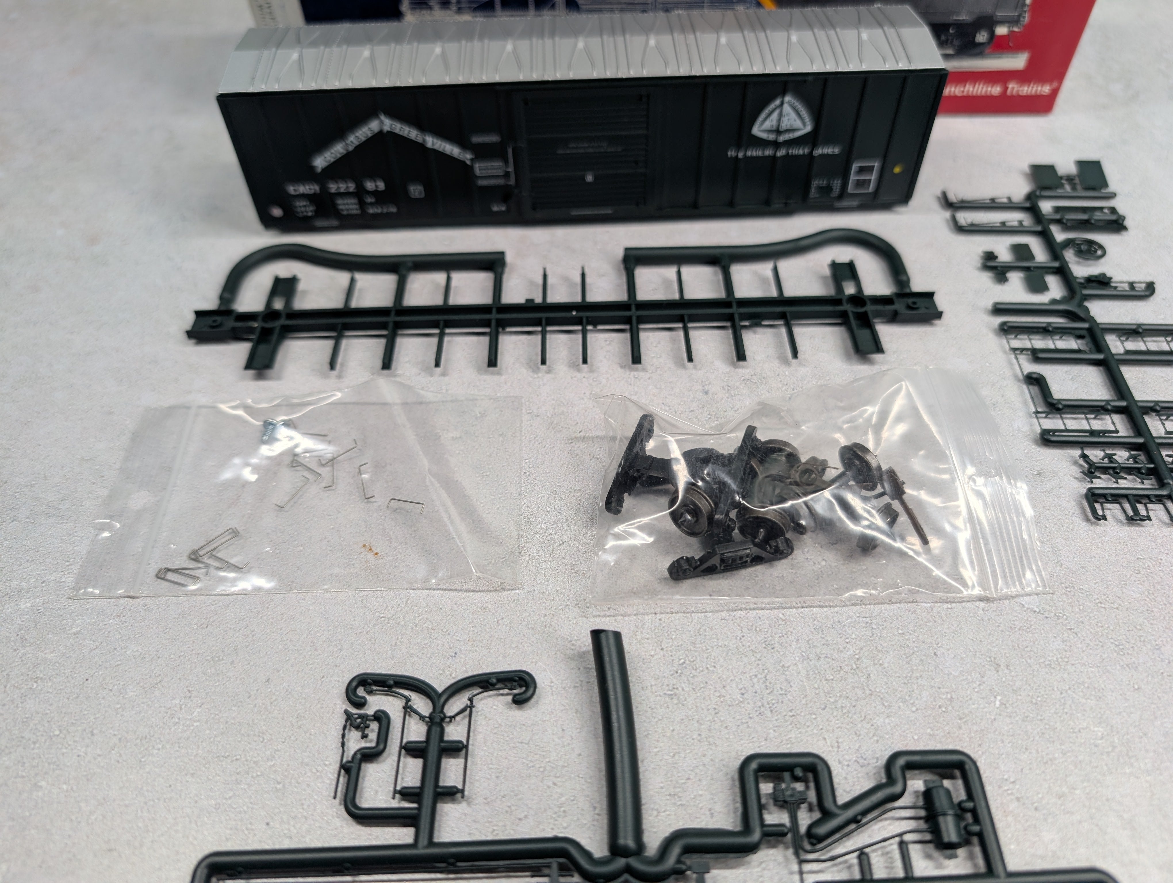 USED Branchline 2108 HO Scale 50' Berwick Box Car Columbus and Greenville Railway CAGY #22283 KIT