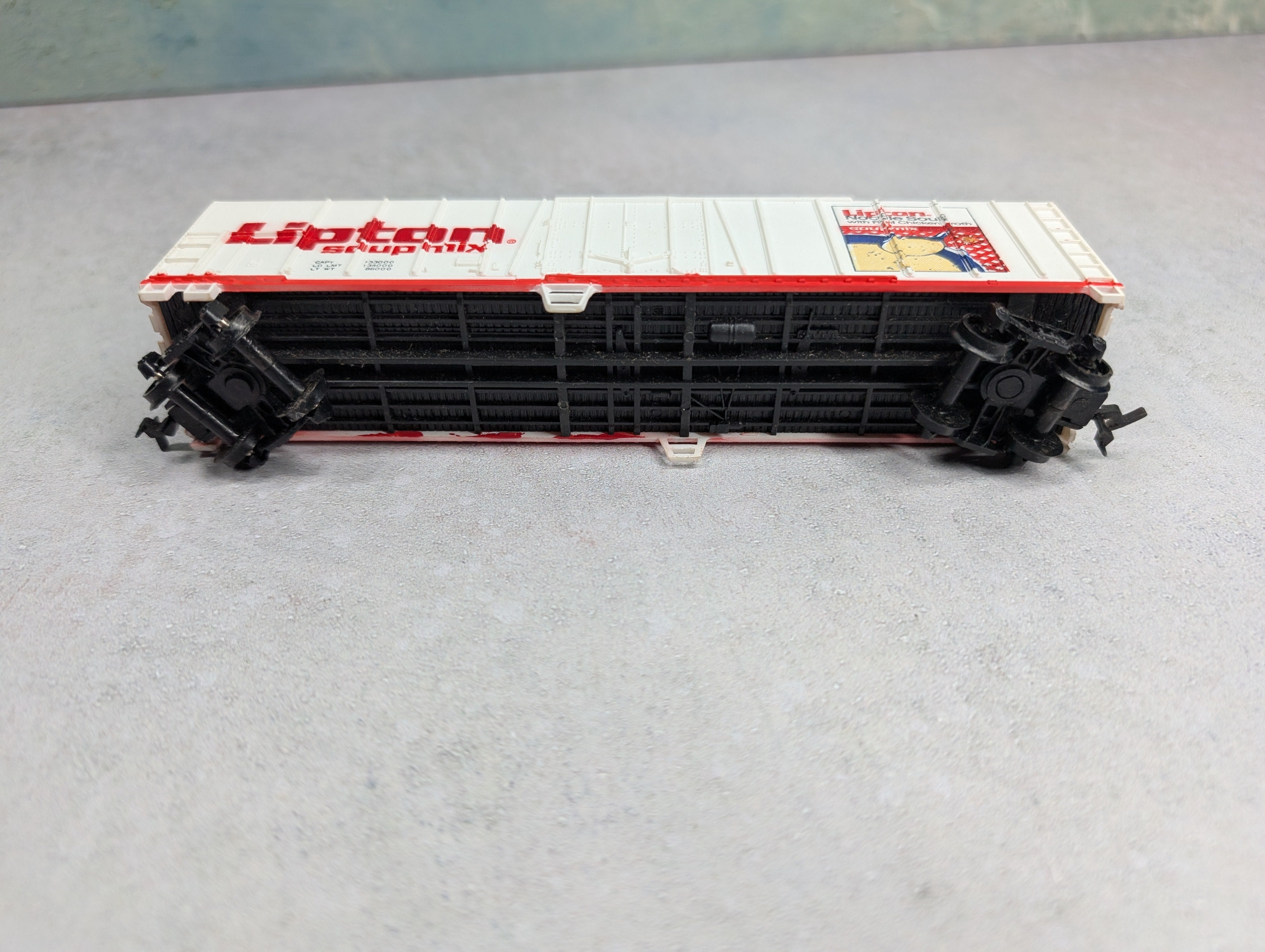 USED AHM HO Scale 50' Billboard Box Car Lipton Soup Mix
