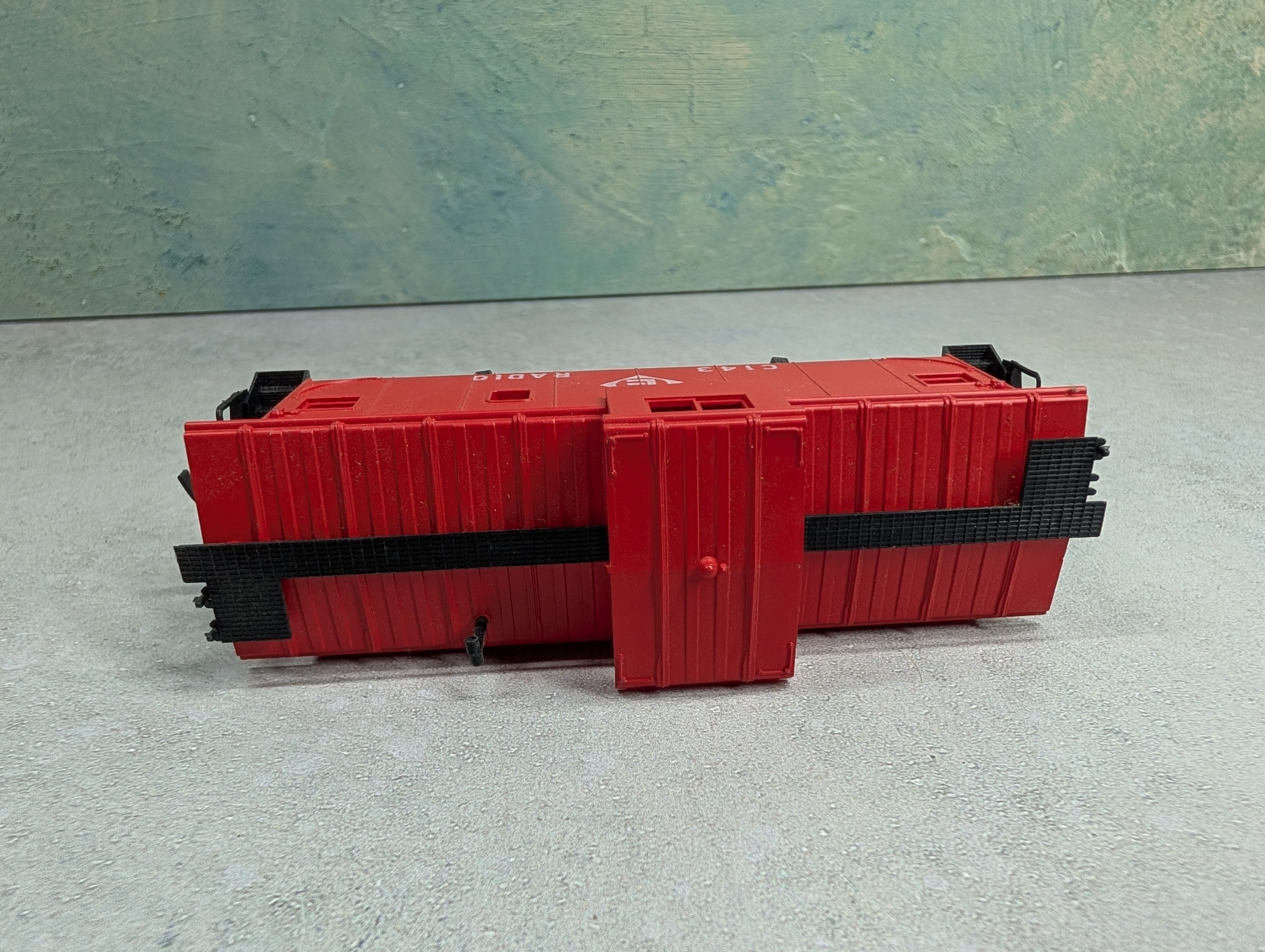 USED AHM HO Scale Caboose Erie Lackawanna #C143 Radio