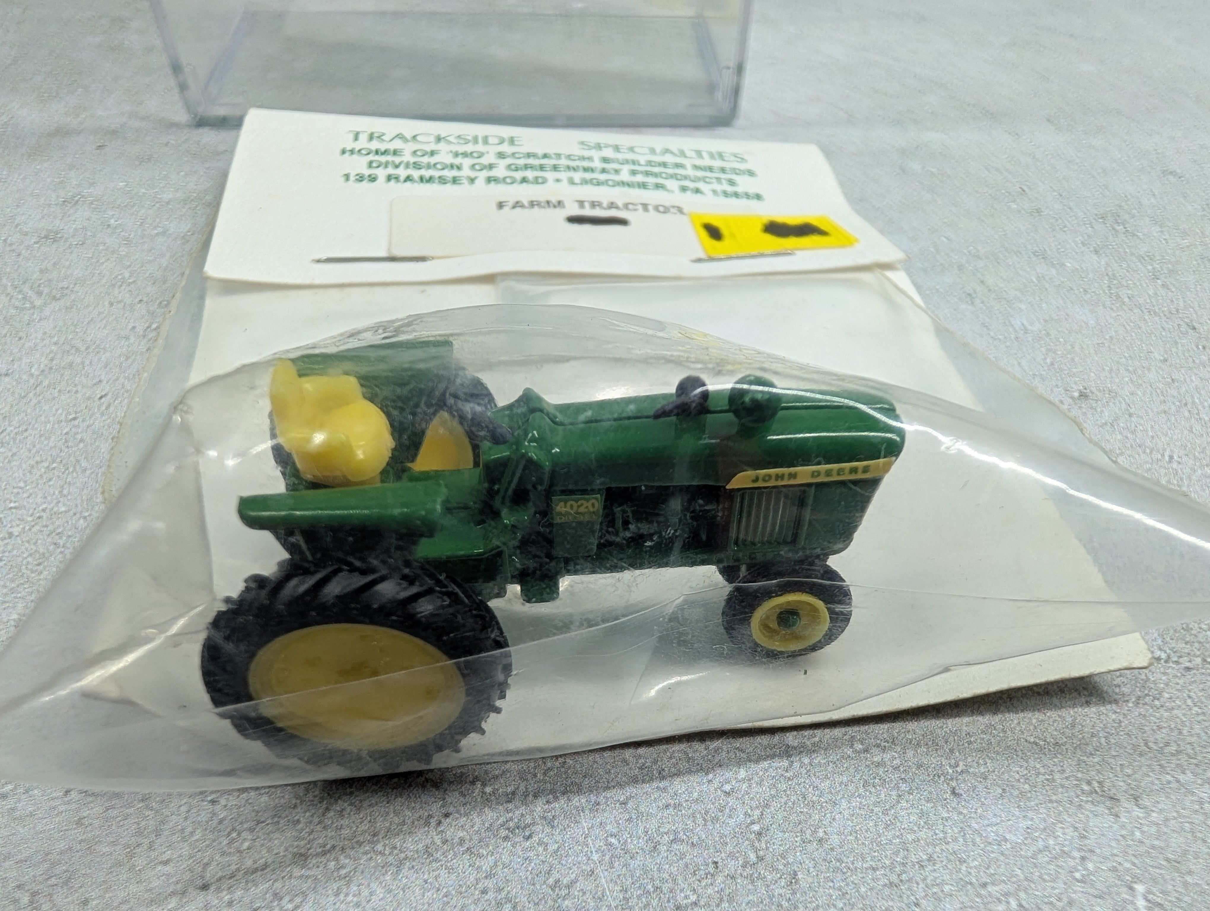 Trackside Specialties HO Scale Farm Tractor John Deere