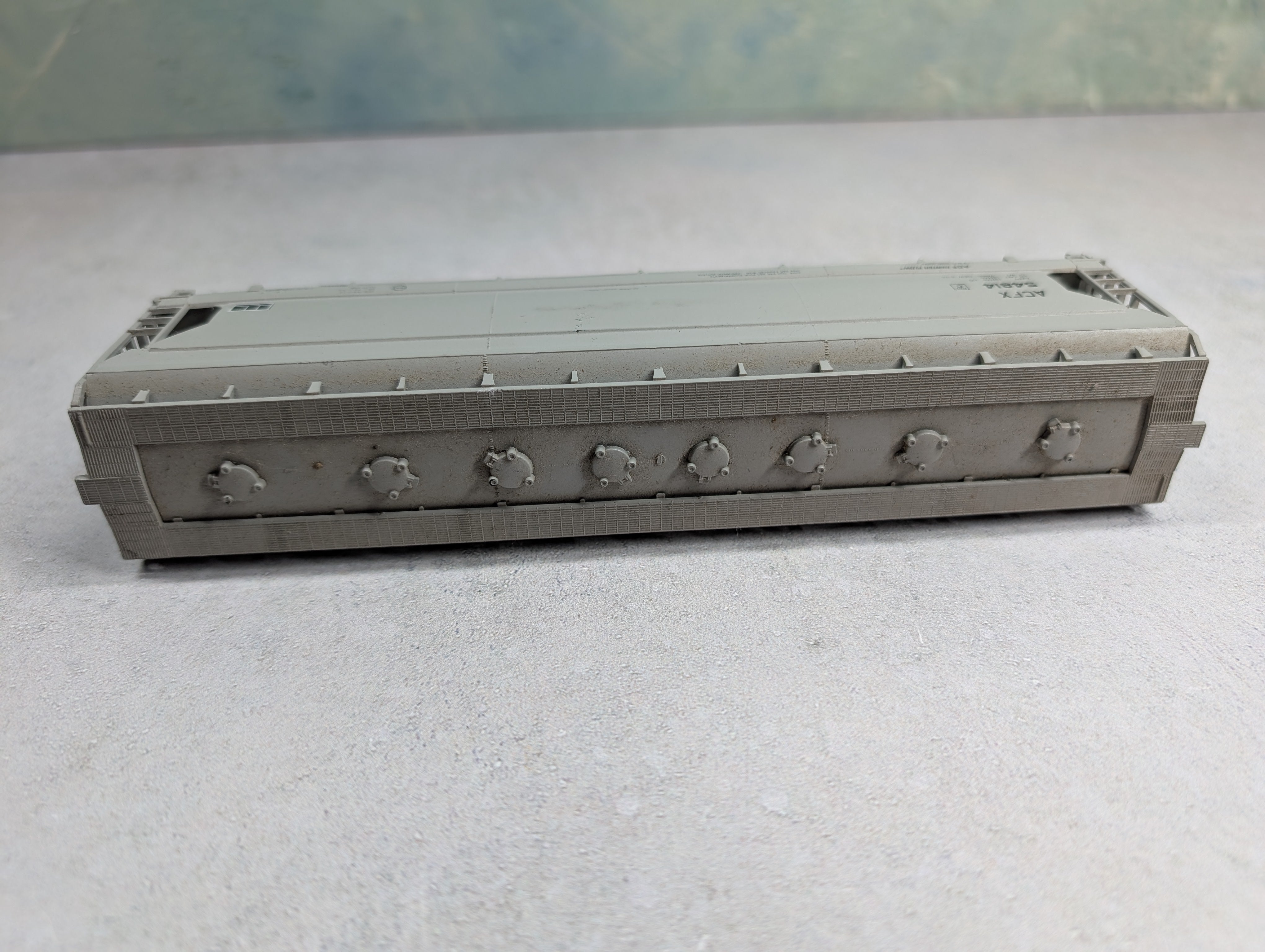 USED Athearn HO Scale 4 Bay ACF Center Flow Covered Hopper ACFX #54814