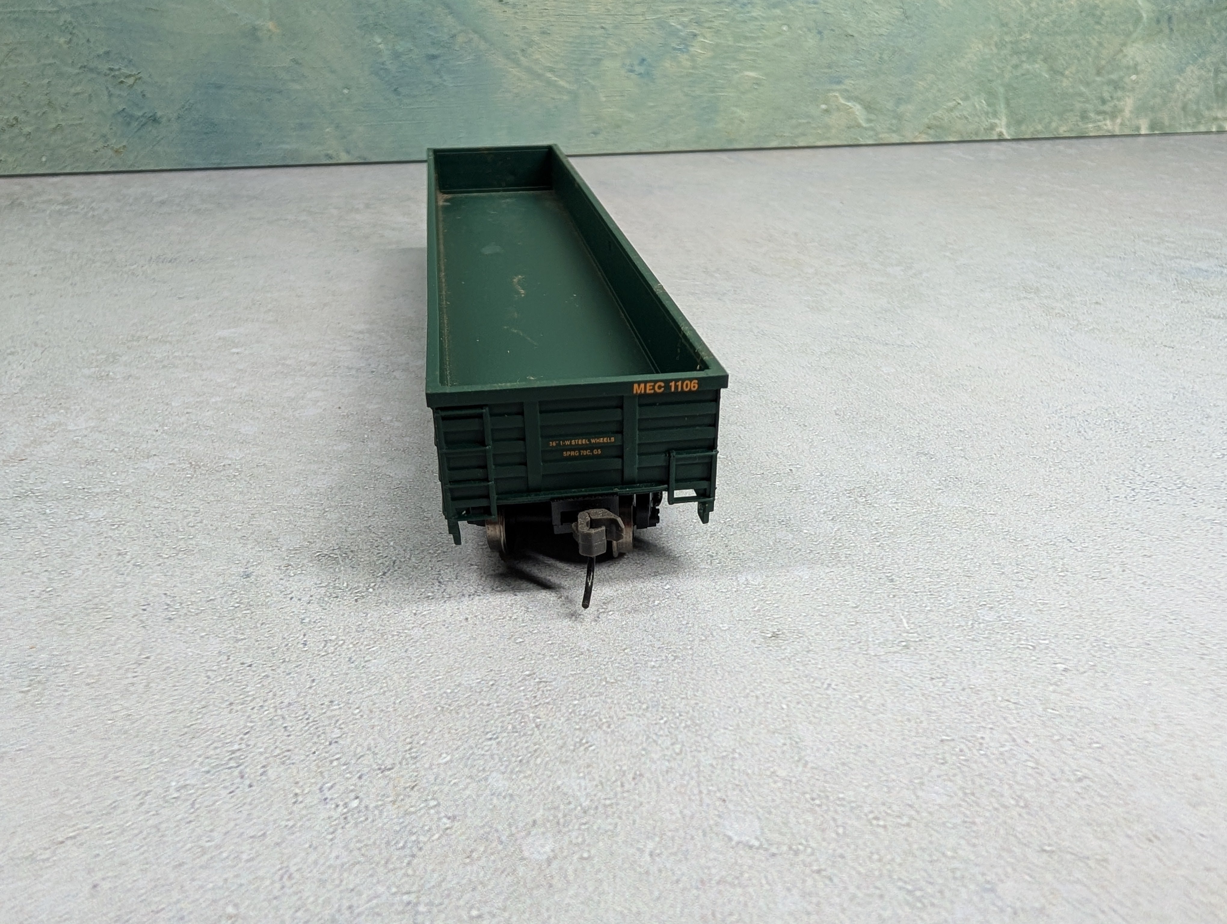 USED Atlas HO Scale 52'6" Gondola Maine Central MEC #1106