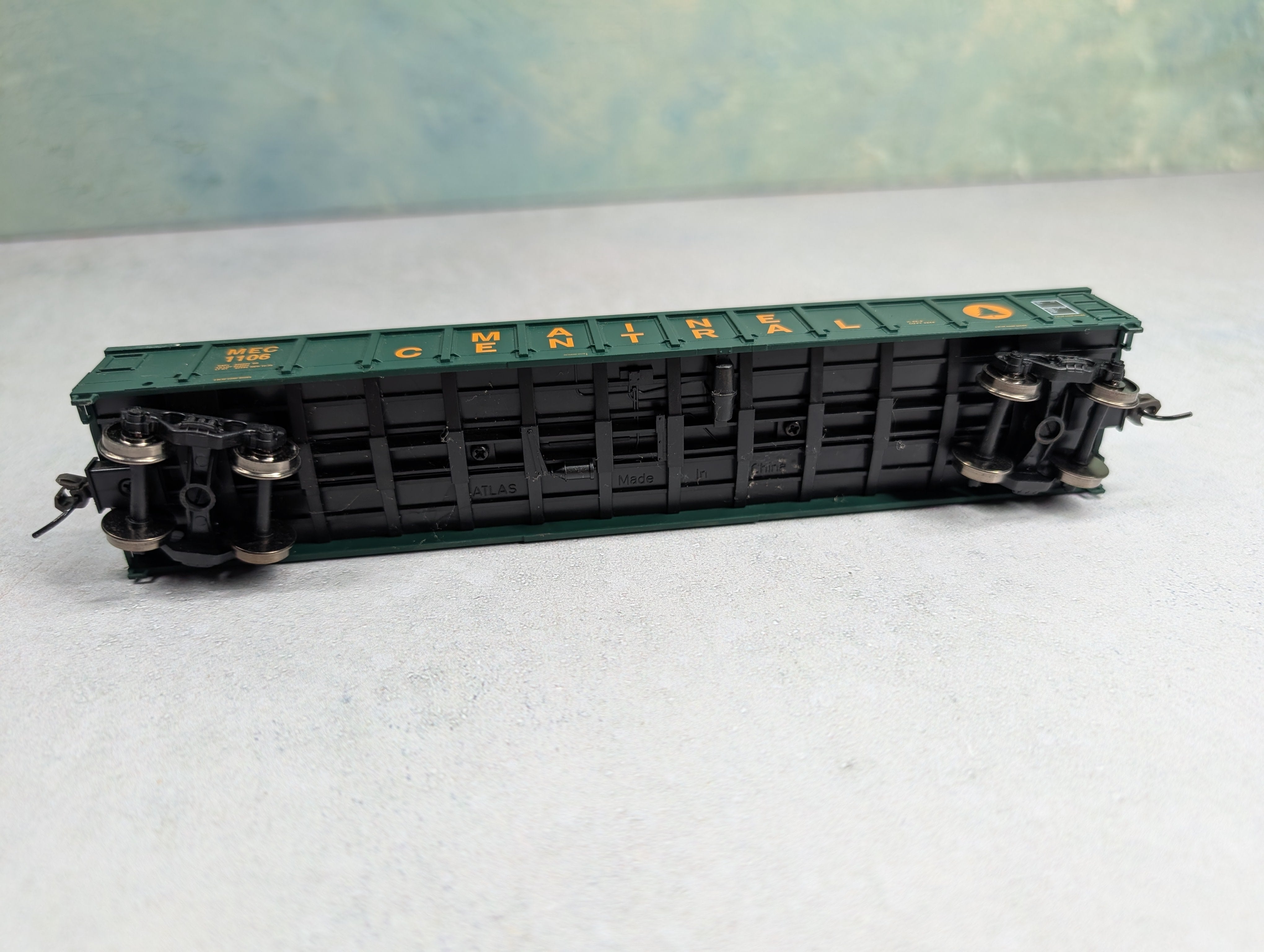 USED Atlas HO Scale 52'6" Gondola Maine Central MEC #1106
