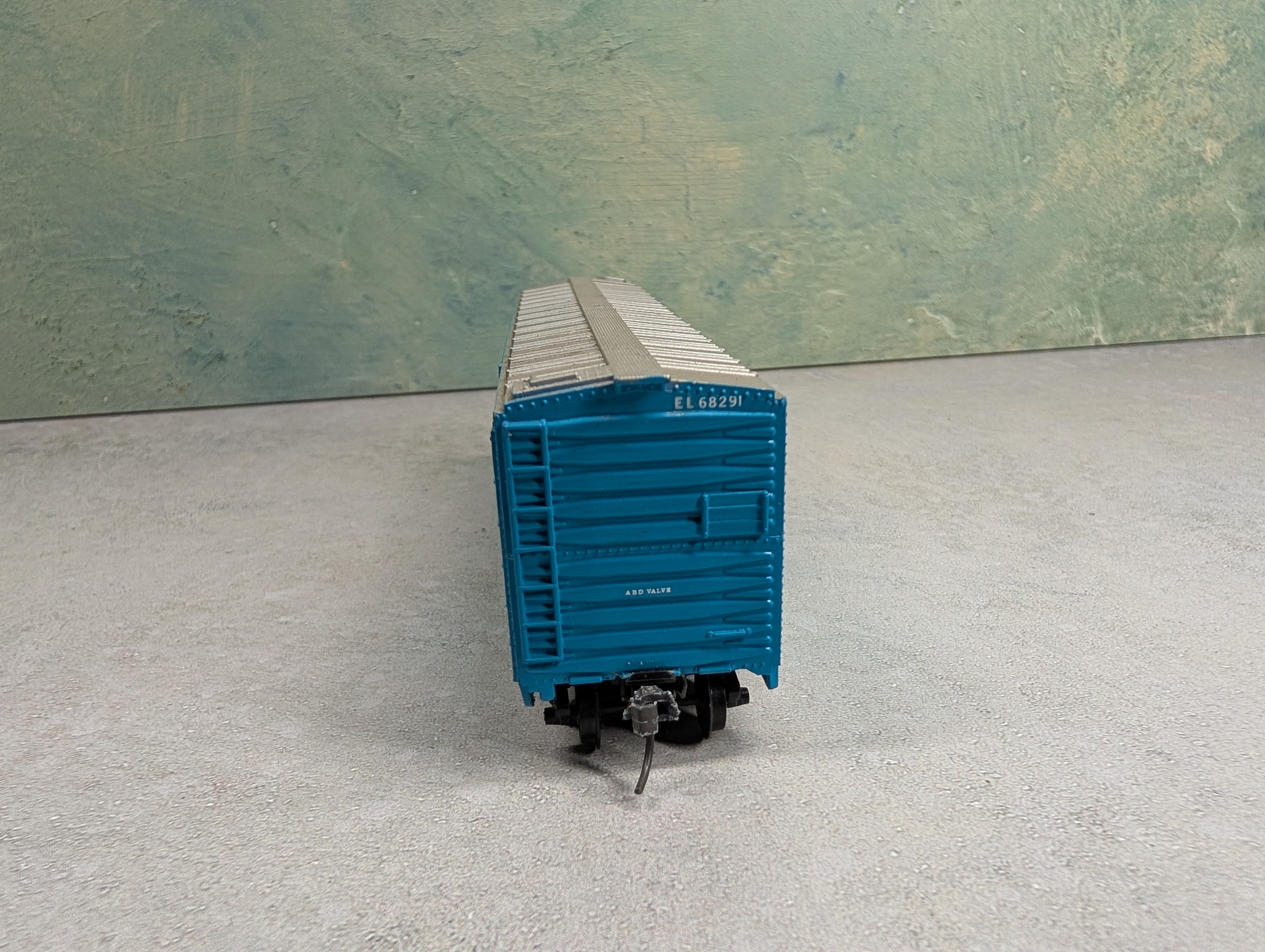 USED Bachmann HO Scale 50' Box Car Erie Lackawanna EL #68291