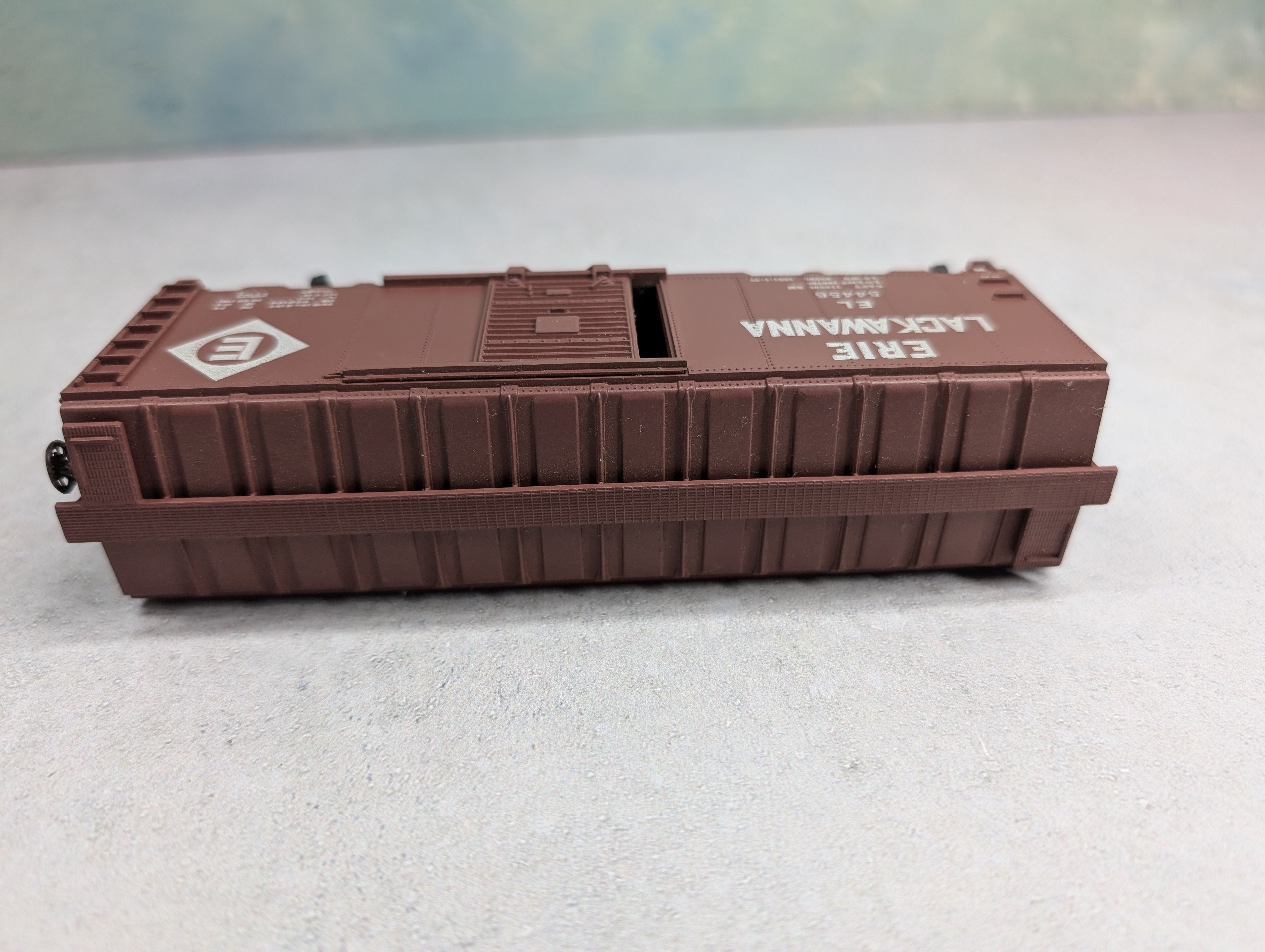 USED Athearn HO Scale 40' Box Car Erie Lackawanna EL #54456