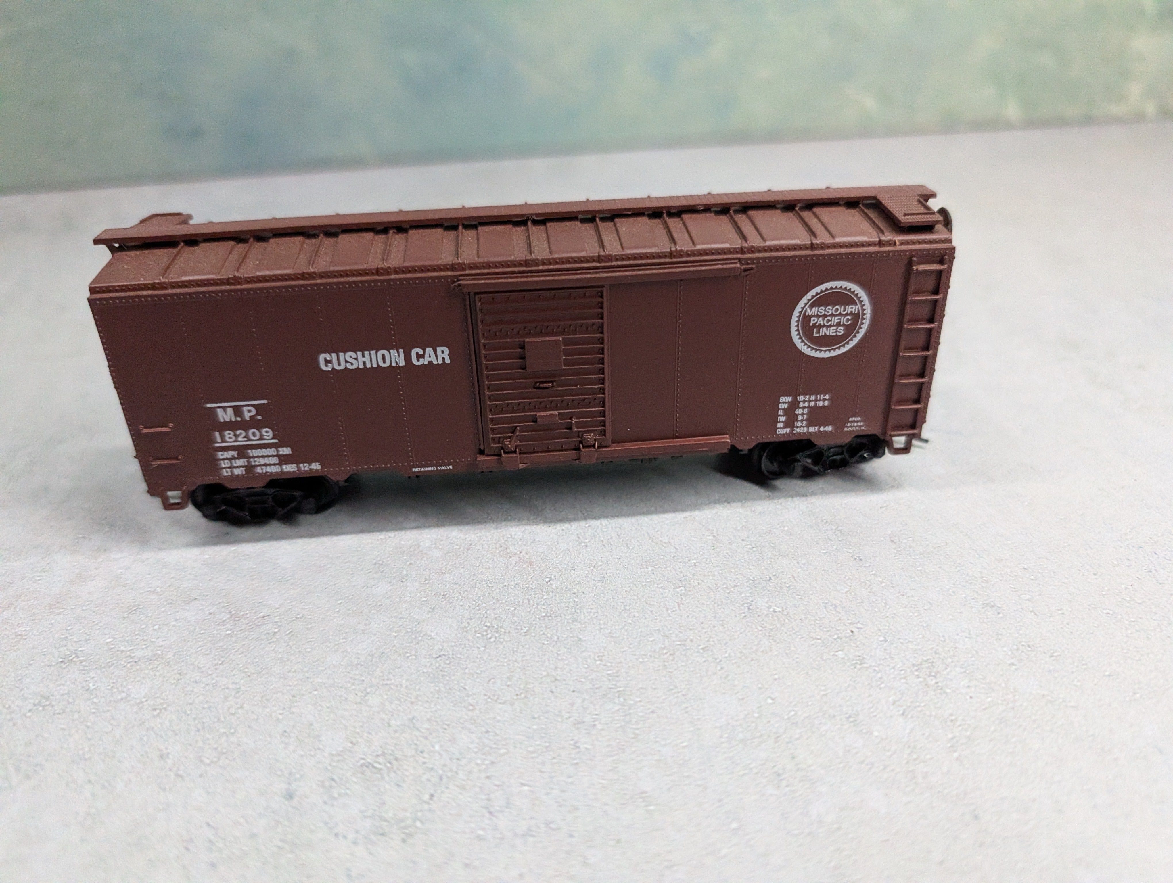 USED Athearn HO Scale 40' Box Car Missouri Pacific MP #18209