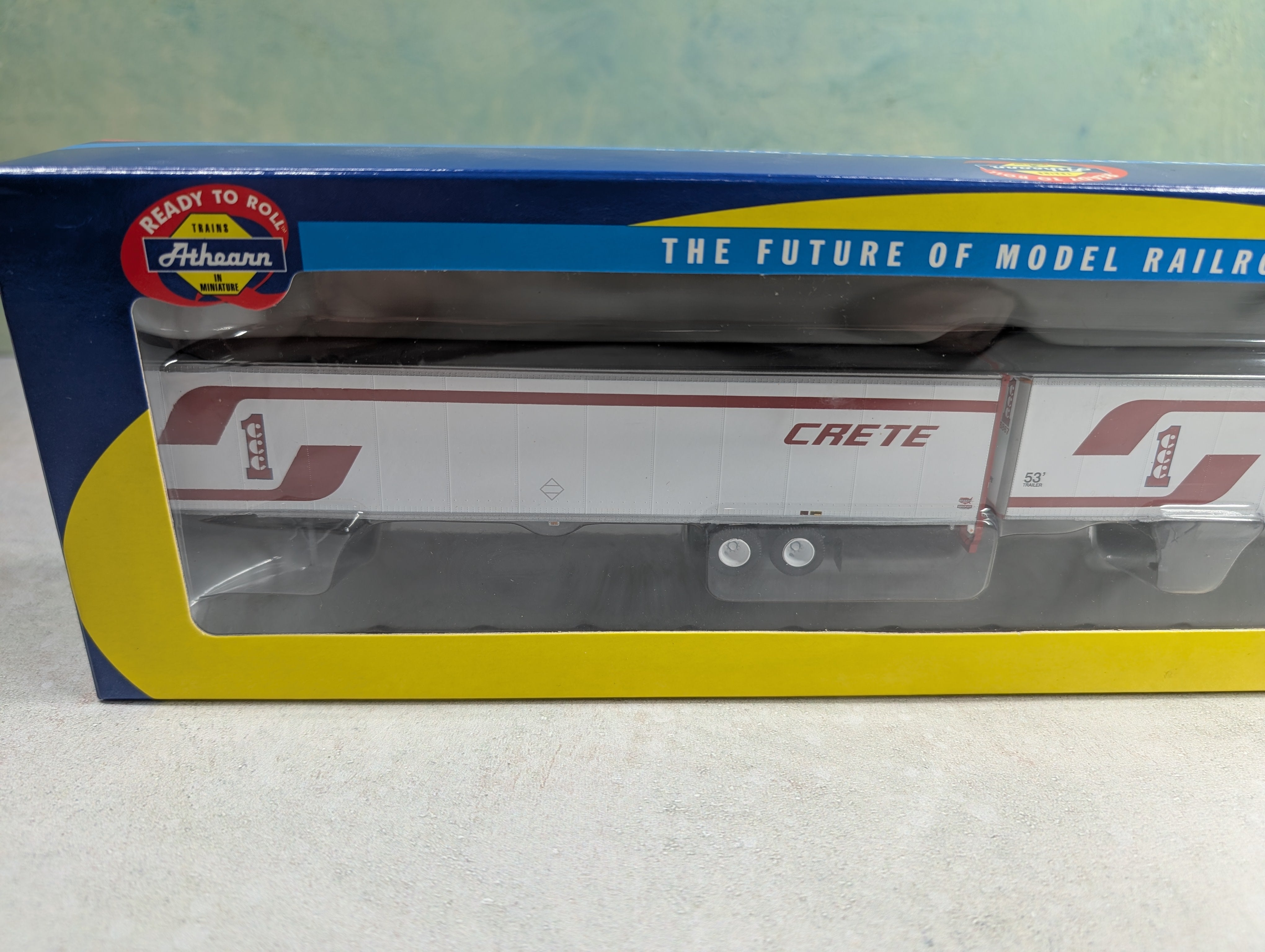 Athearn 28414 HO Scale 53' Wabash Duraplate Trailers Crete (2 pcs)