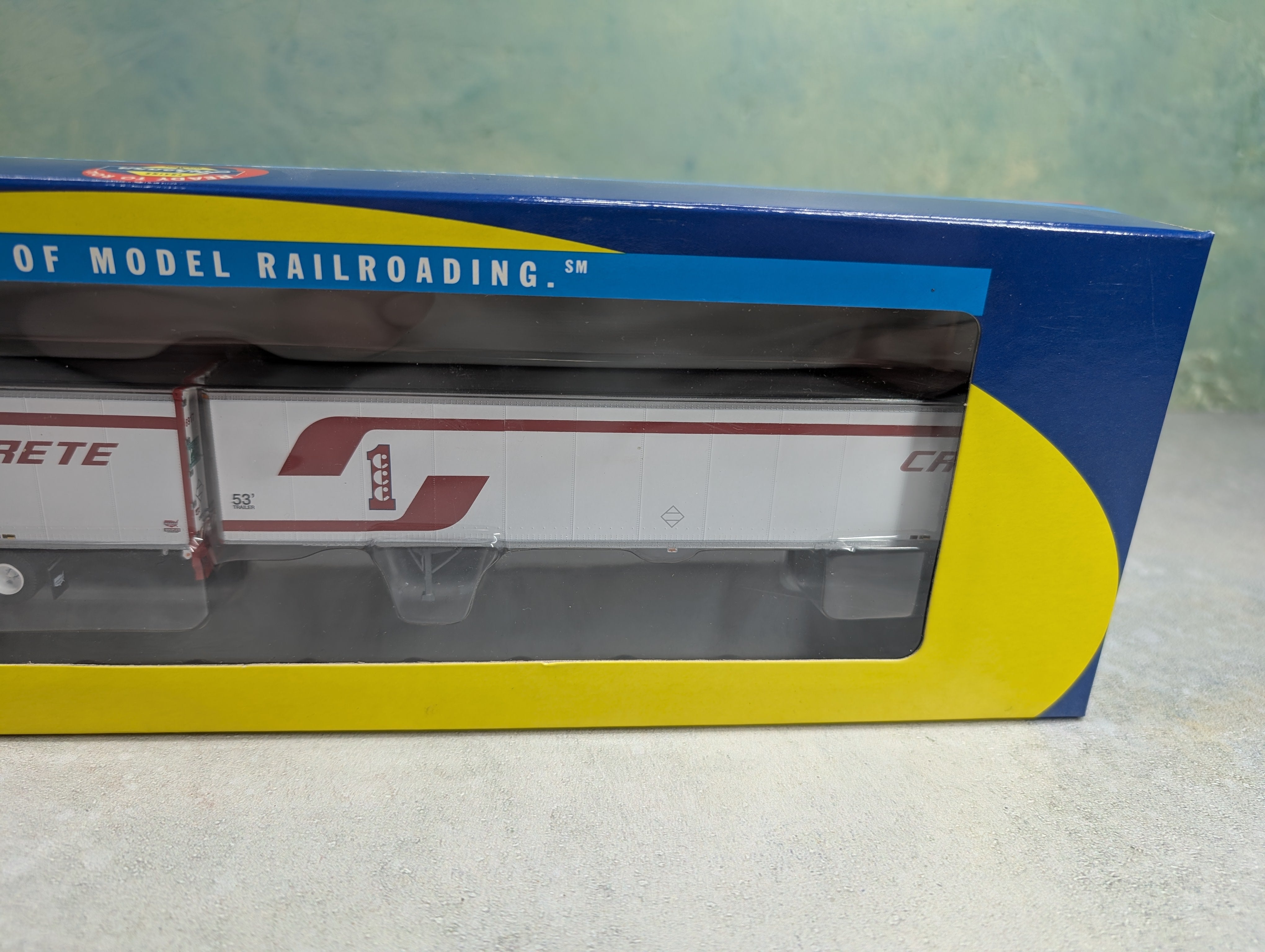 Athearn 28414 HO Scale 53' Wabash Duraplate Trailers Crete (2 pcs)