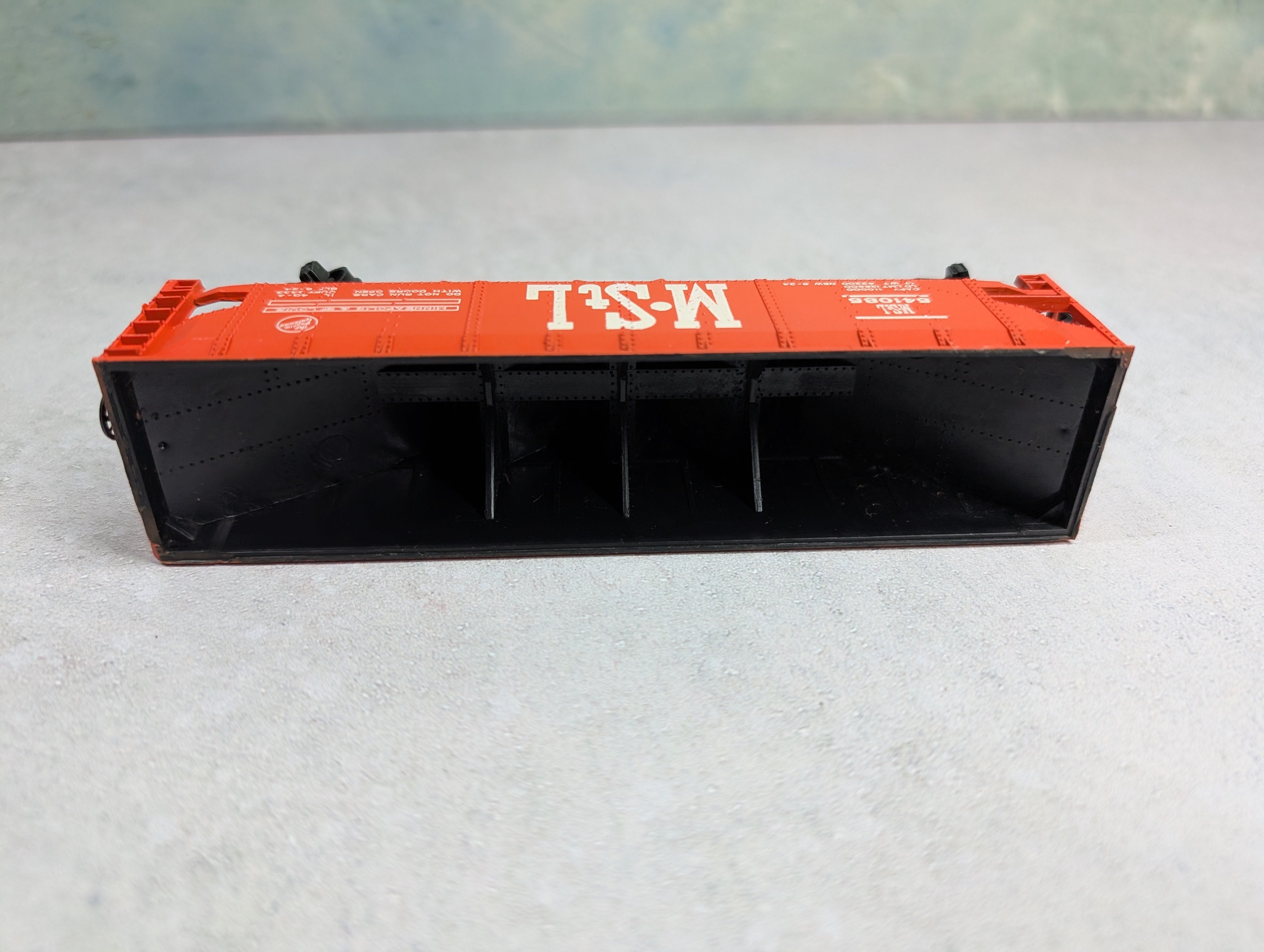USED Bachmann HO Scale Quad Hopper Minneapolis & St Louis M&StL #541085
