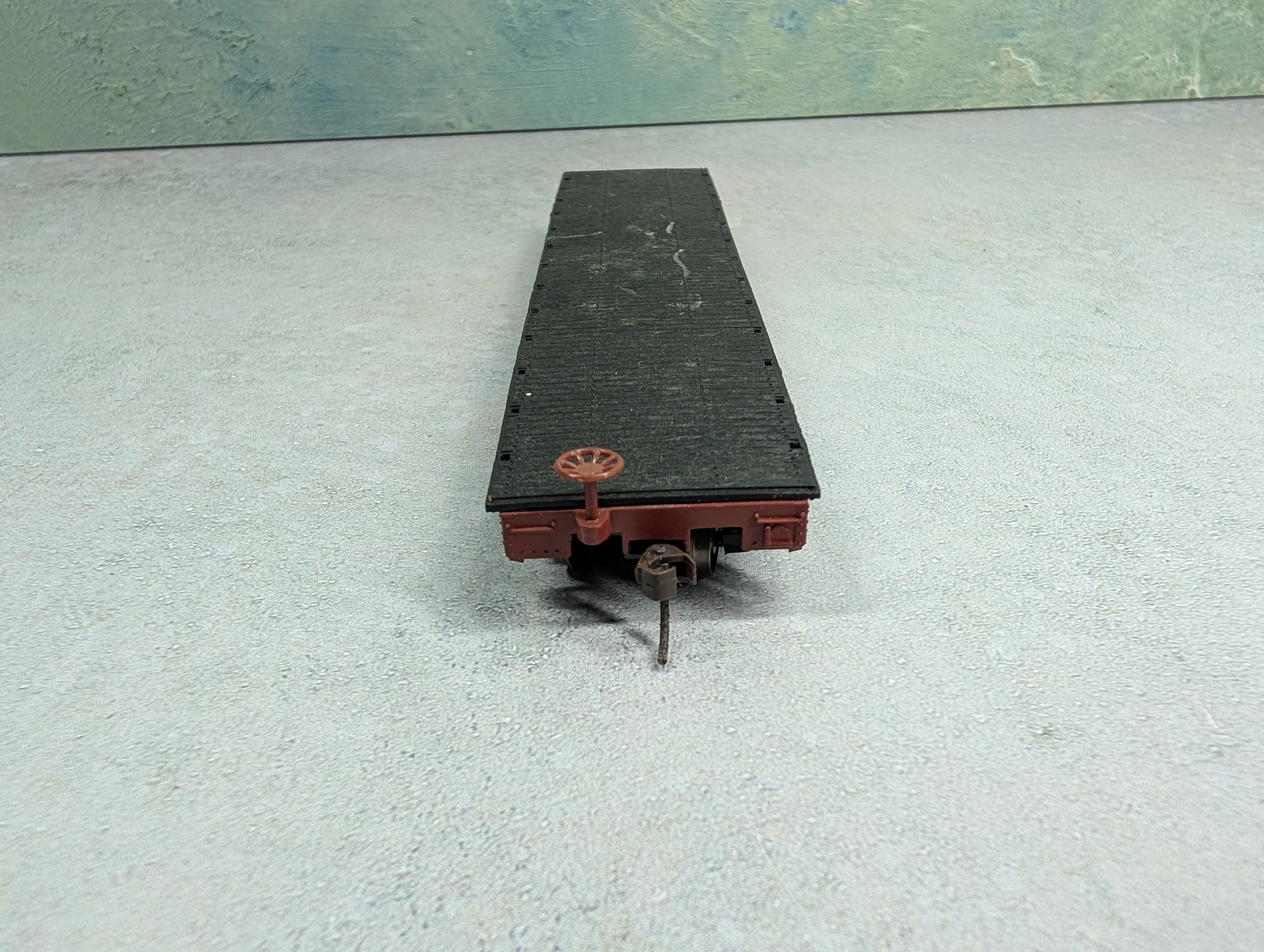 USED Bachmann HO Scale 50' Flat Car Delaware and Hudson D&H #16509