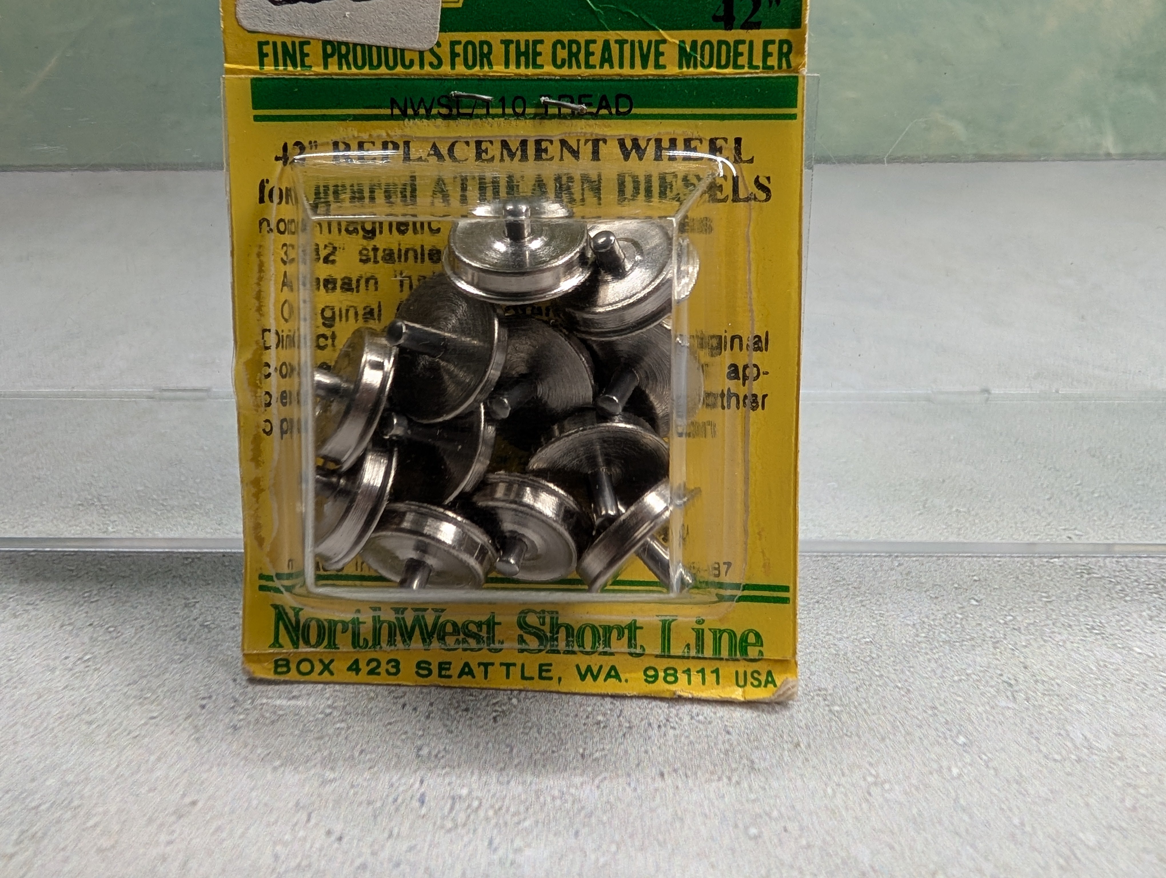 Northwest Short Line 1913963 HO Scale 42" Replacement Wheels for Geared Athearn Diesels (12 pcs)