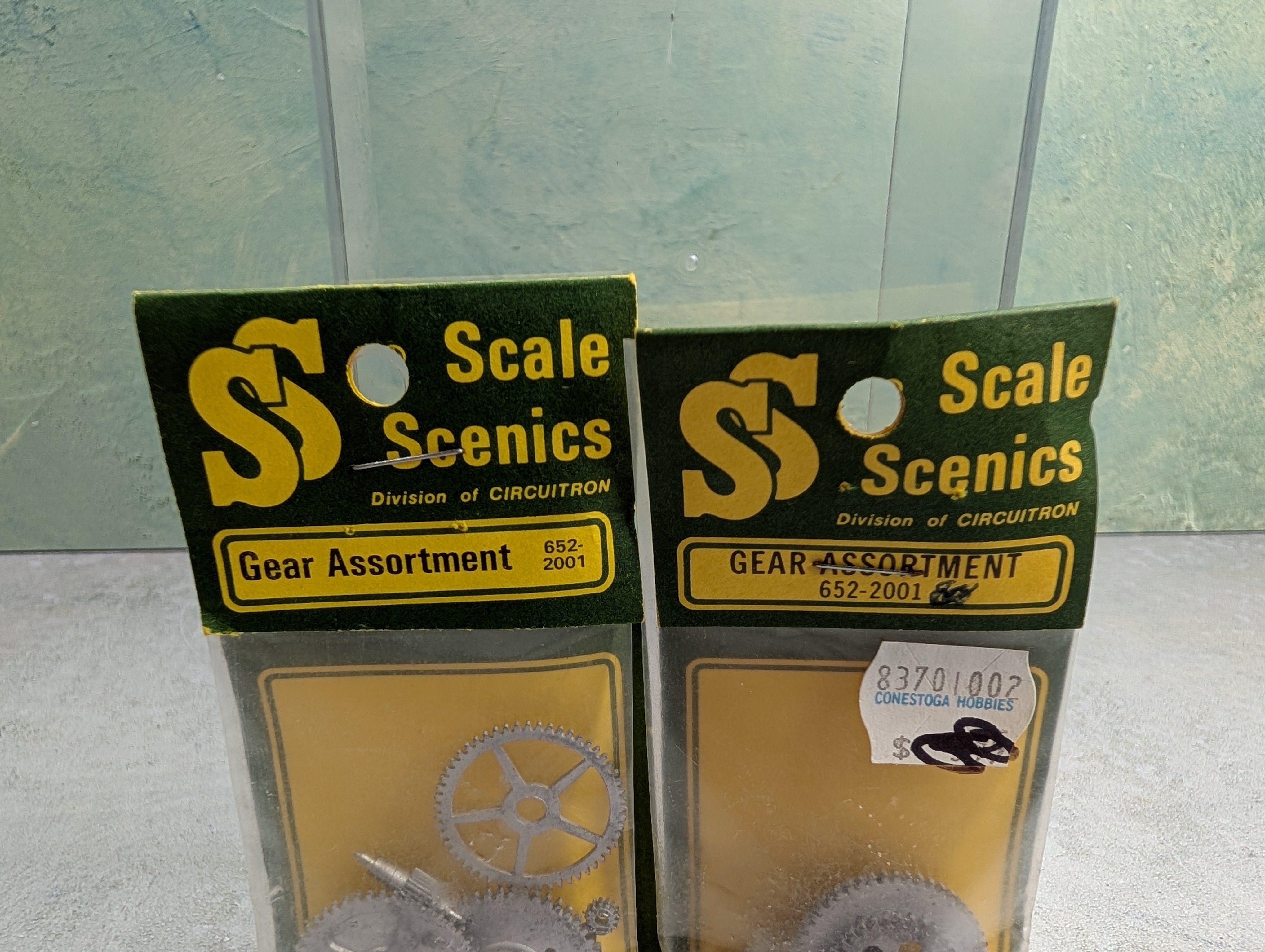 Scale Scenics #652-2001 HO Scale Gear Assortments