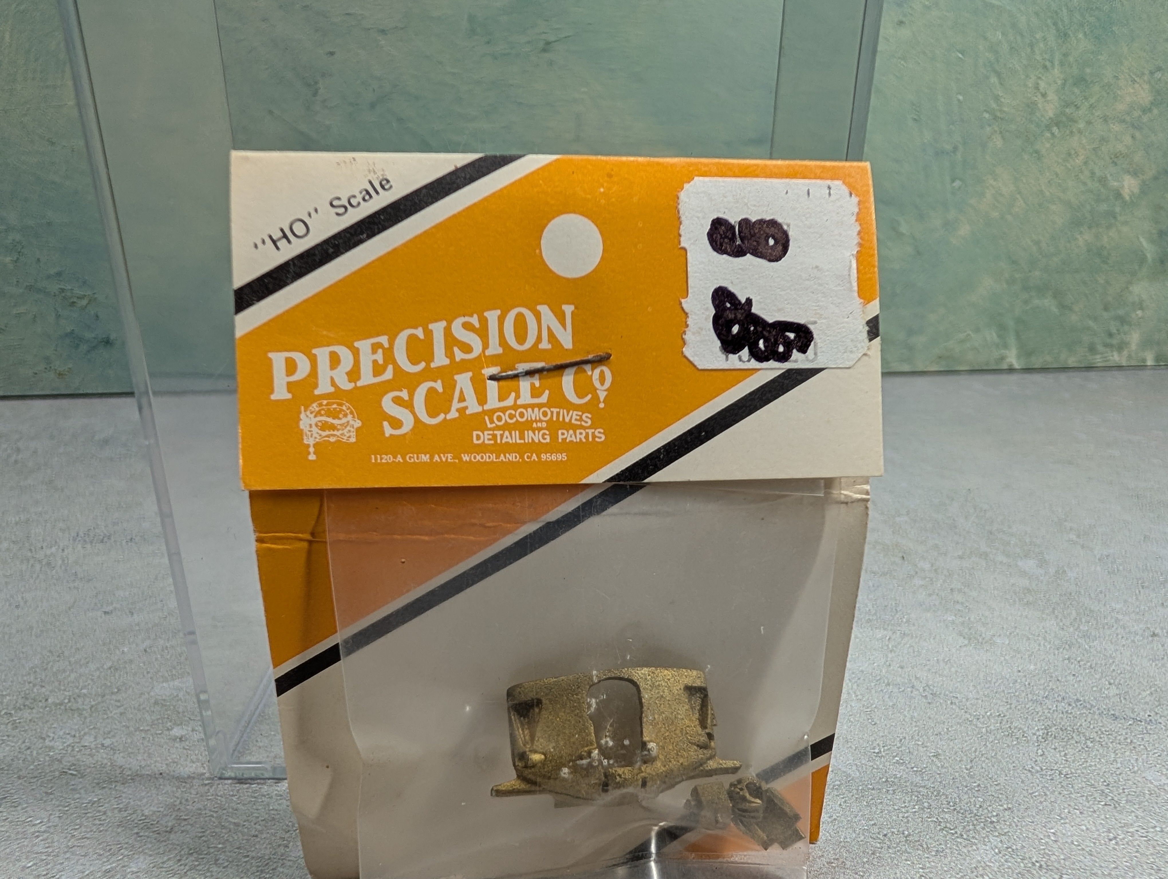 Precision Scale Co 3477 HO Scale Brass Pilot Cast Streel Drop Coupler PRR