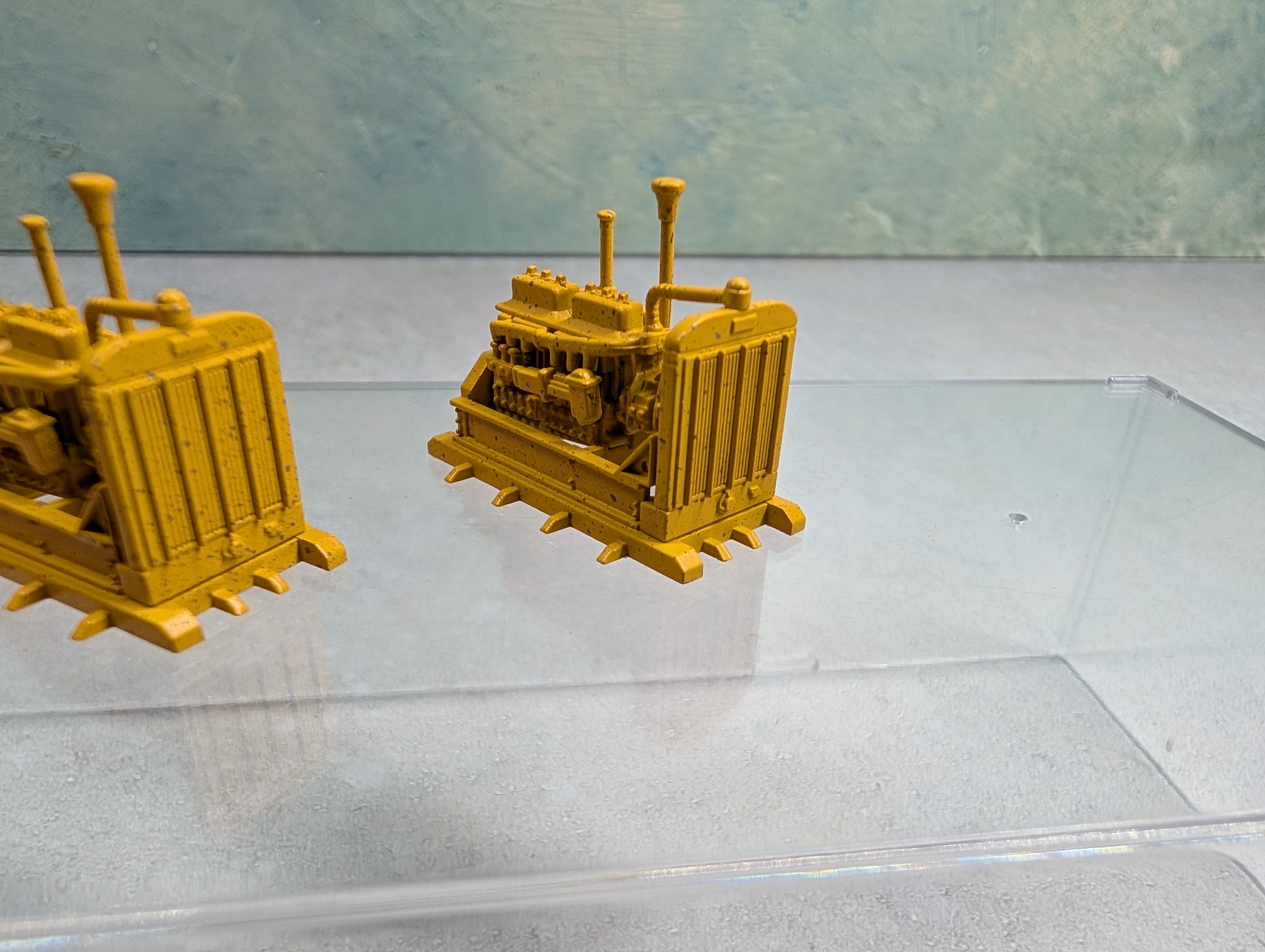 USED HO Scale Weathered Power Generator Loads (3 pcs)