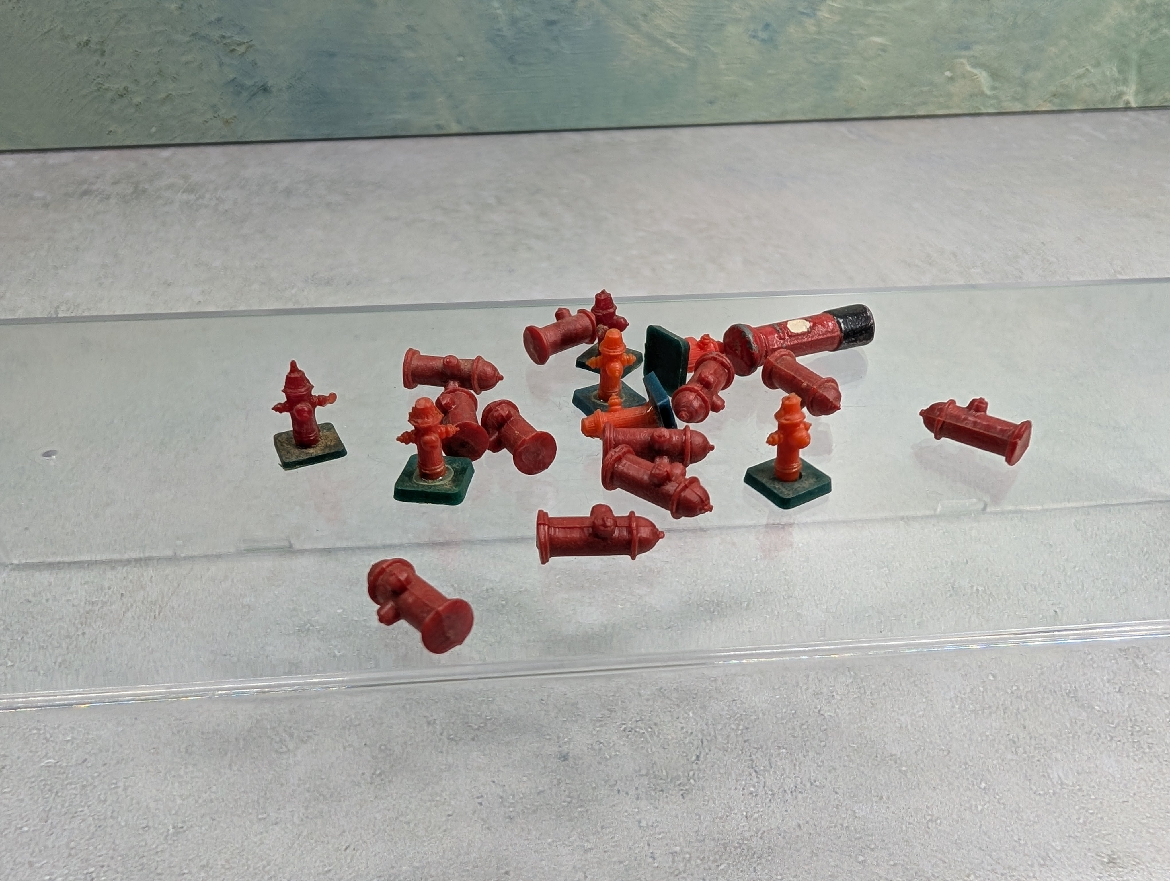 USED HO Scale Fire Hydrants (15+ pcs)