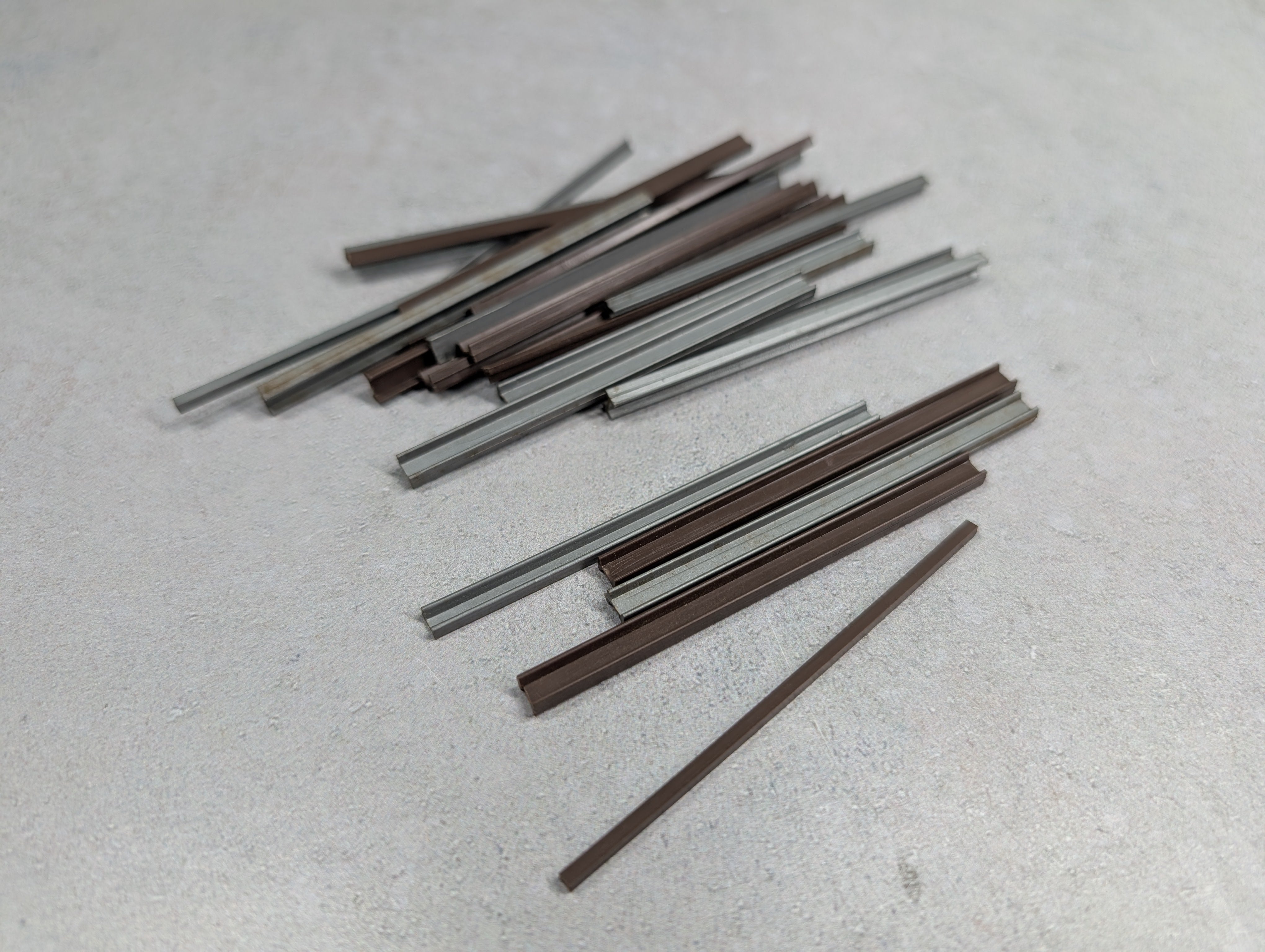USED Mult Scale Lot of I-Beams (20+ pcs)