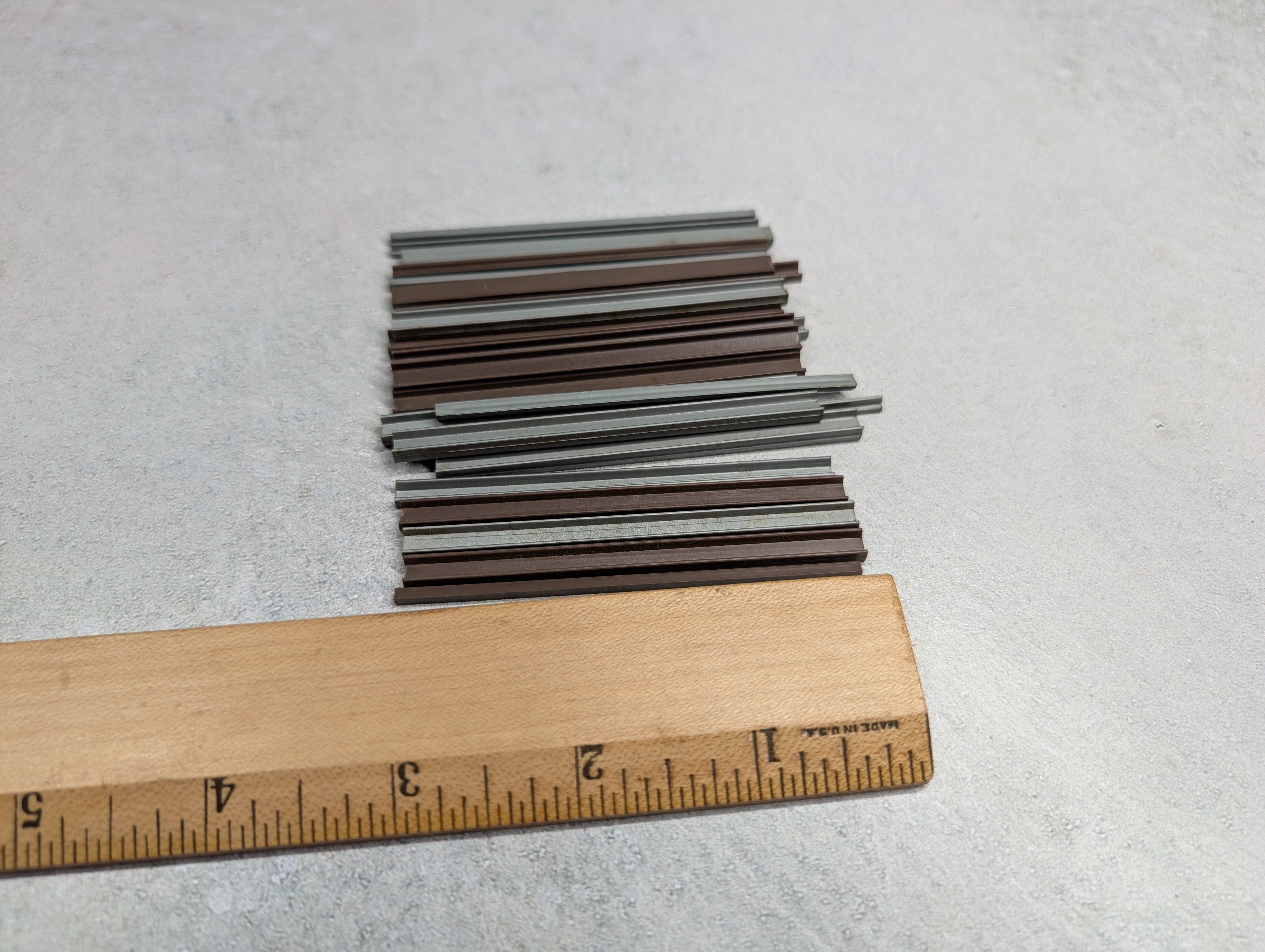 USED Mult Scale Lot of I-Beams (20+ pcs)