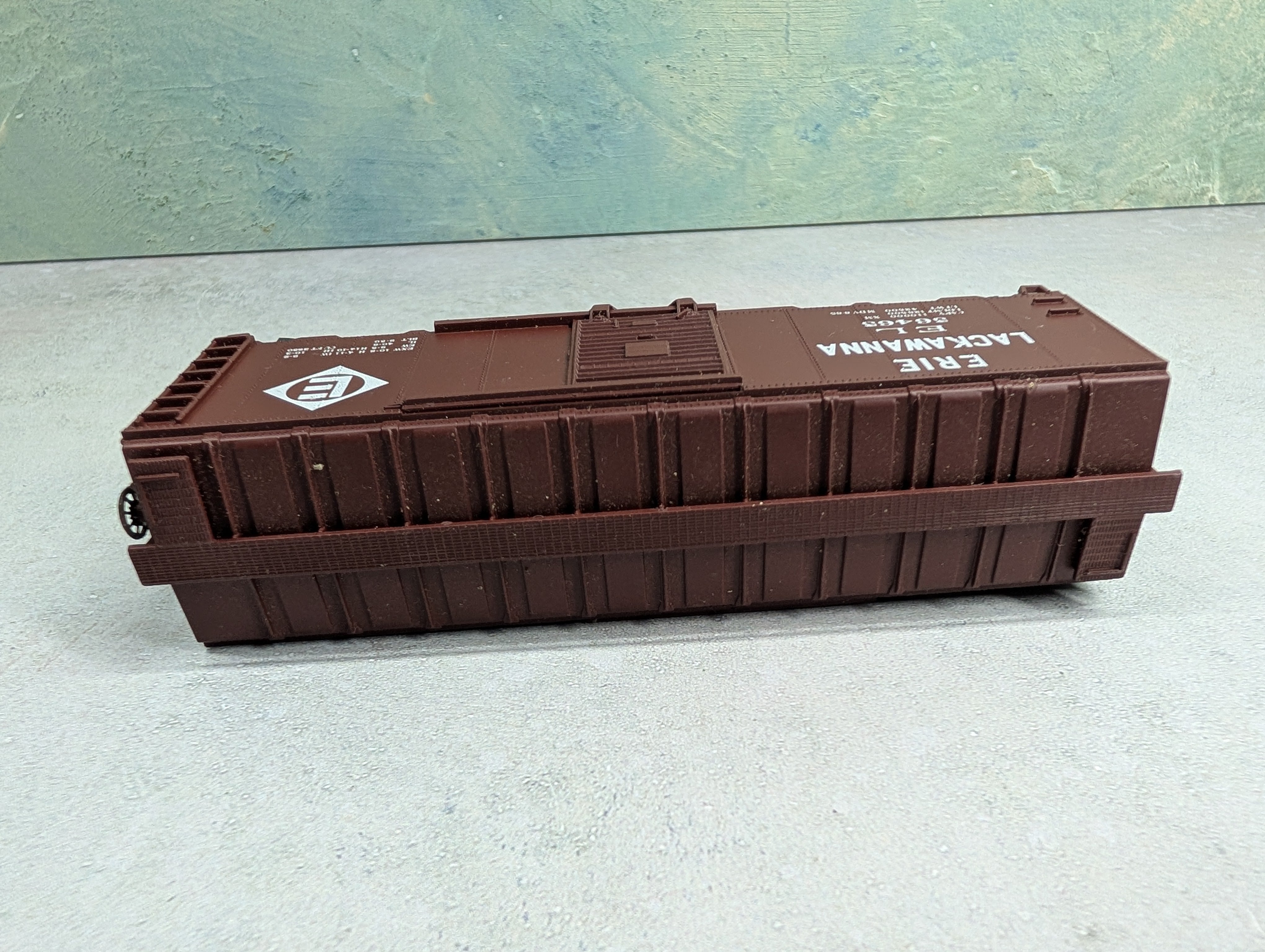 USED Athearn HO Scale 40' Box Car Erie Lackawanna EL #56465