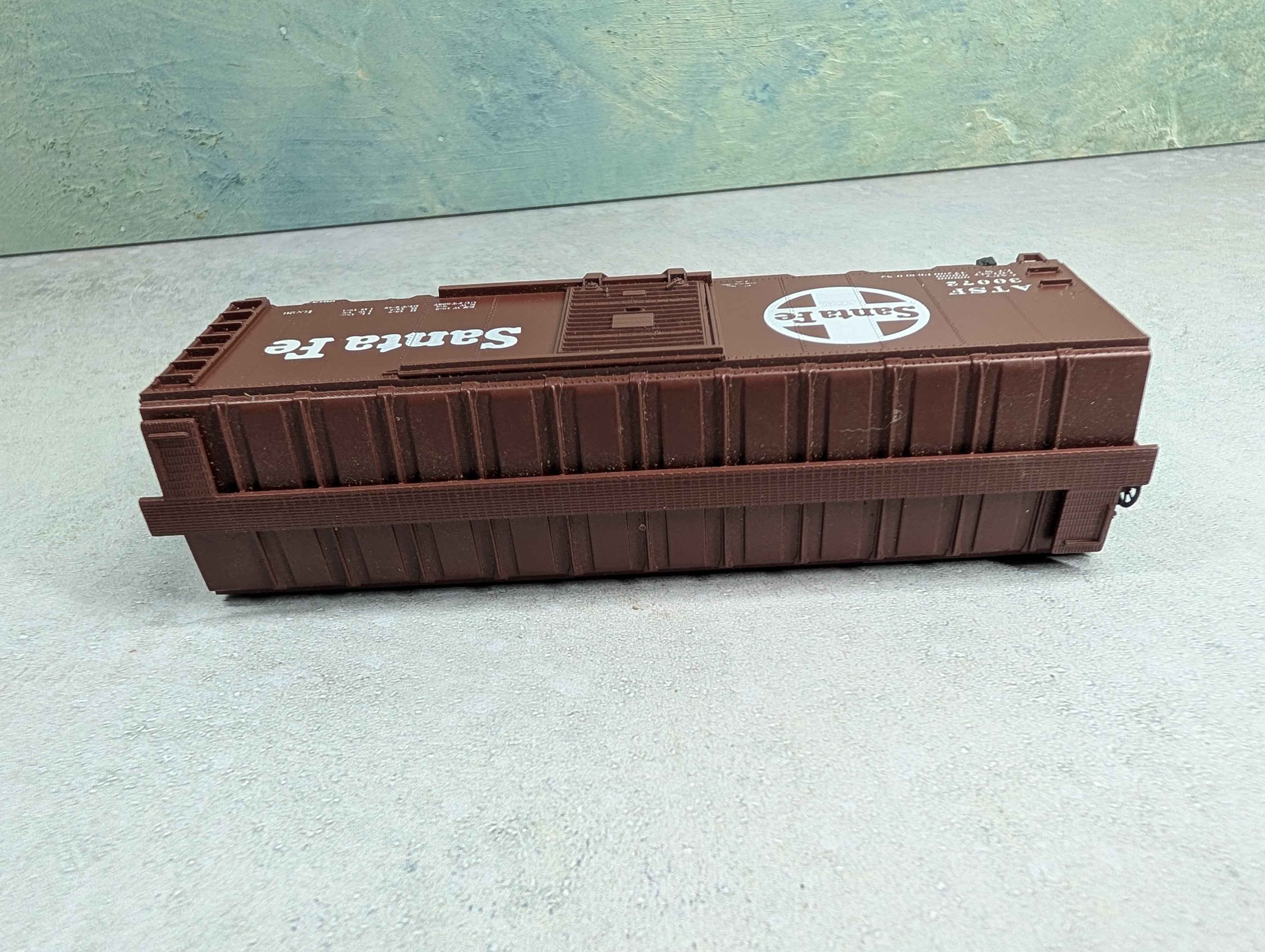 USED Athearn HO Scale 40' Box Car Santa Fe ATSF #30072