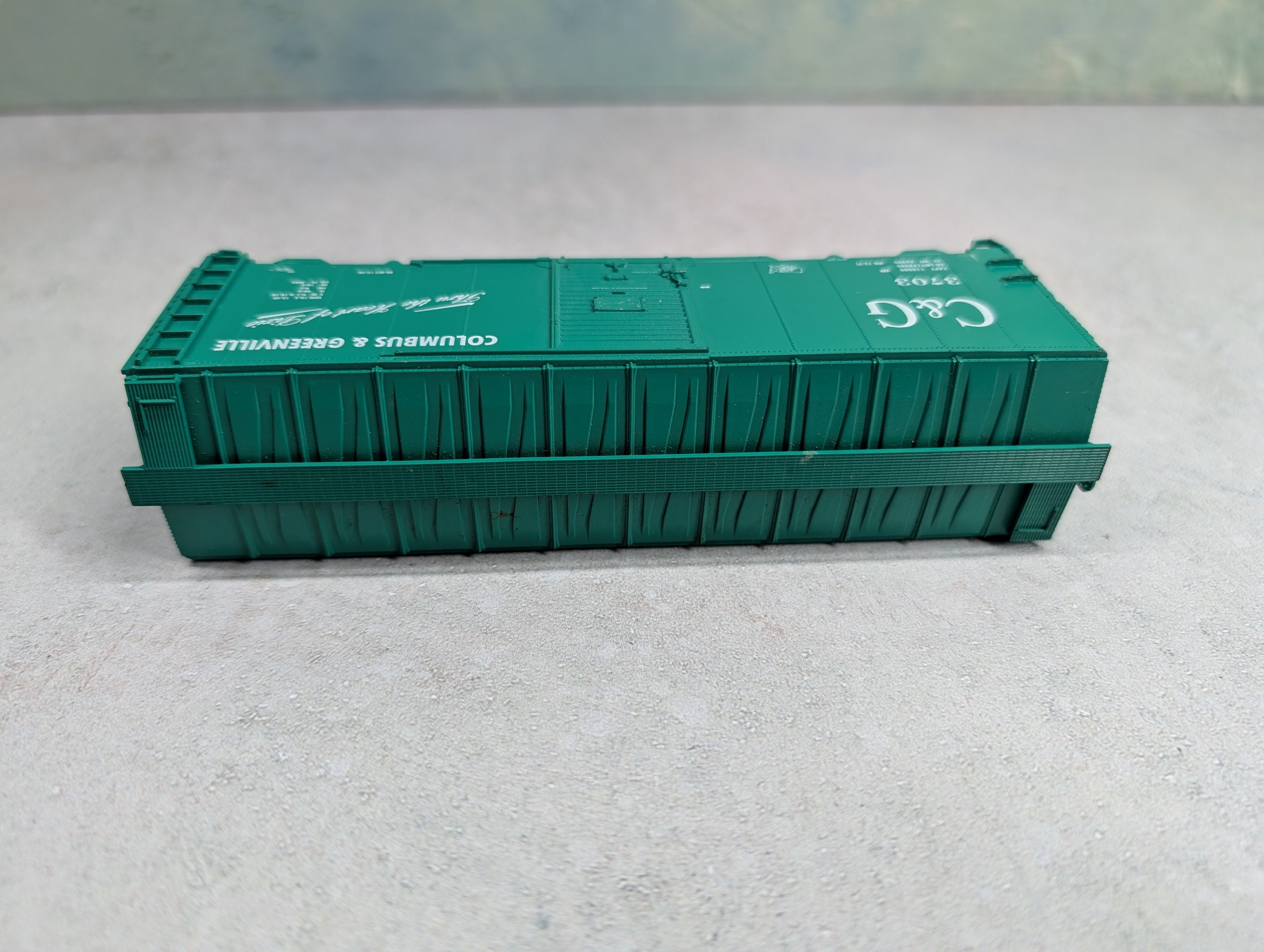USED Accurail HO Scale 40' Box Car Columbus and Greenville C&G #3703