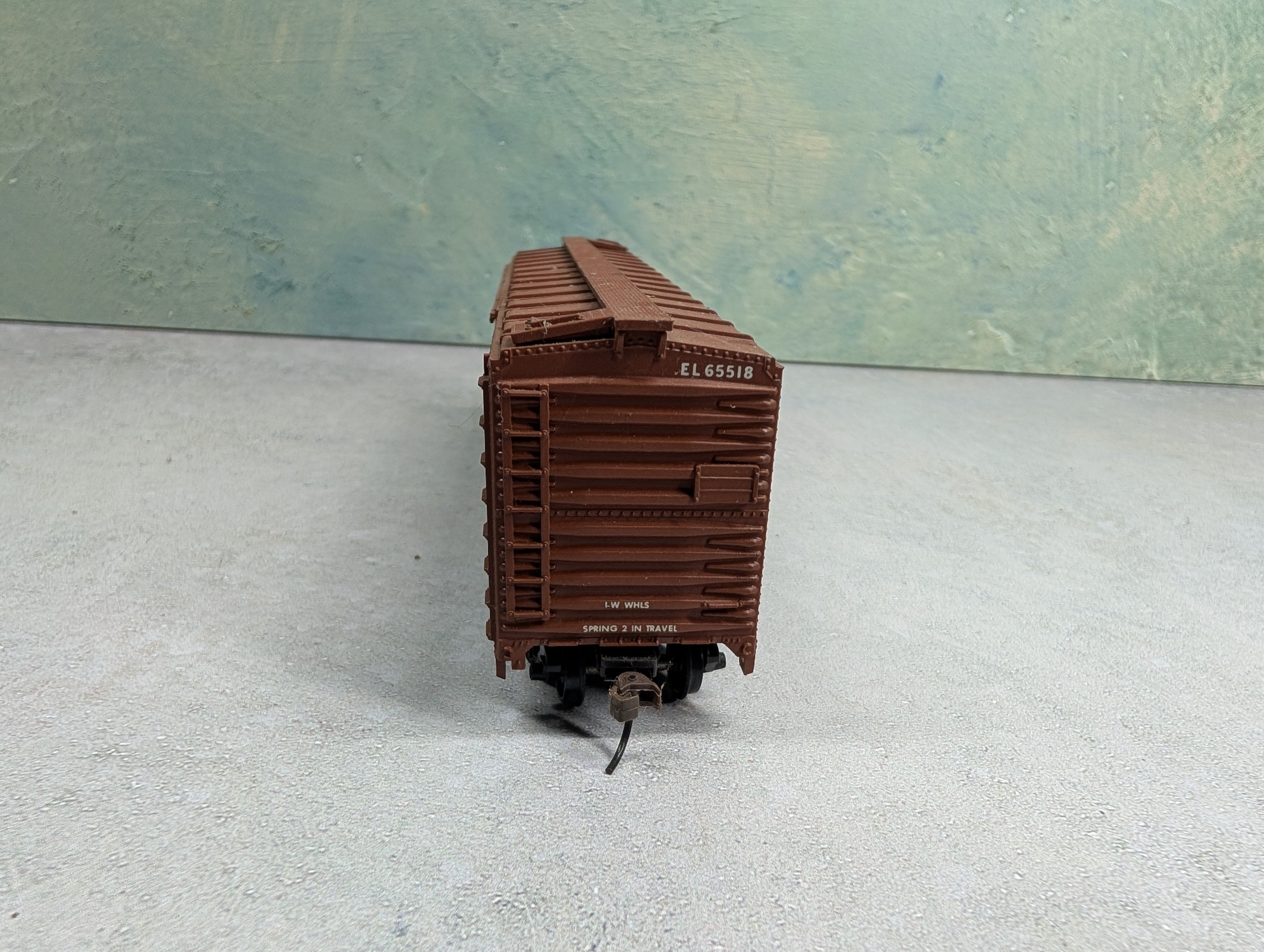 USED Athearn HO Scale 50' DD Box Car Erie Lackawanna EL #65518