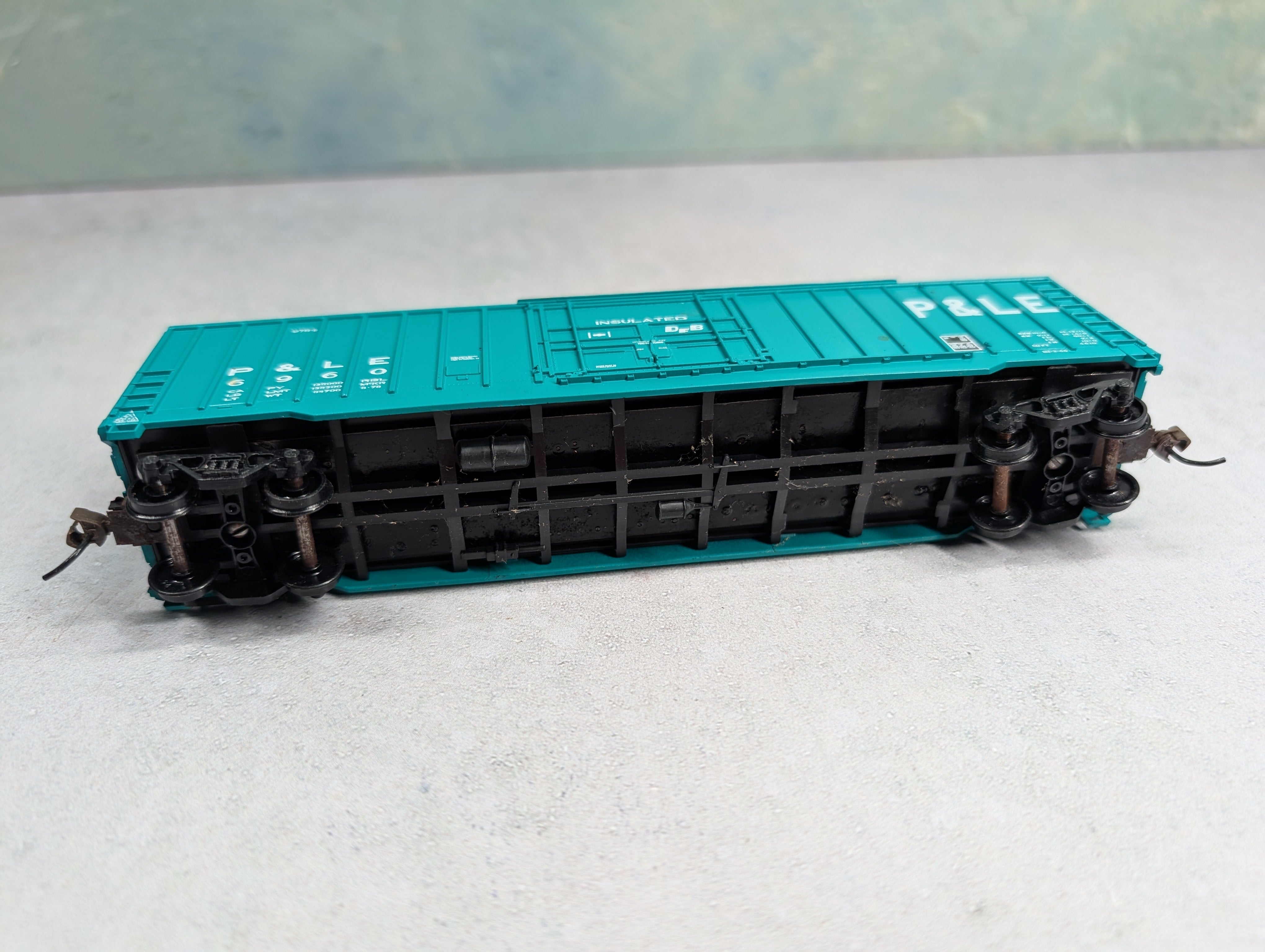 USED Athearn HO Scale 50' Box Car Pittsburgh & Lake Erie P&LE #6960