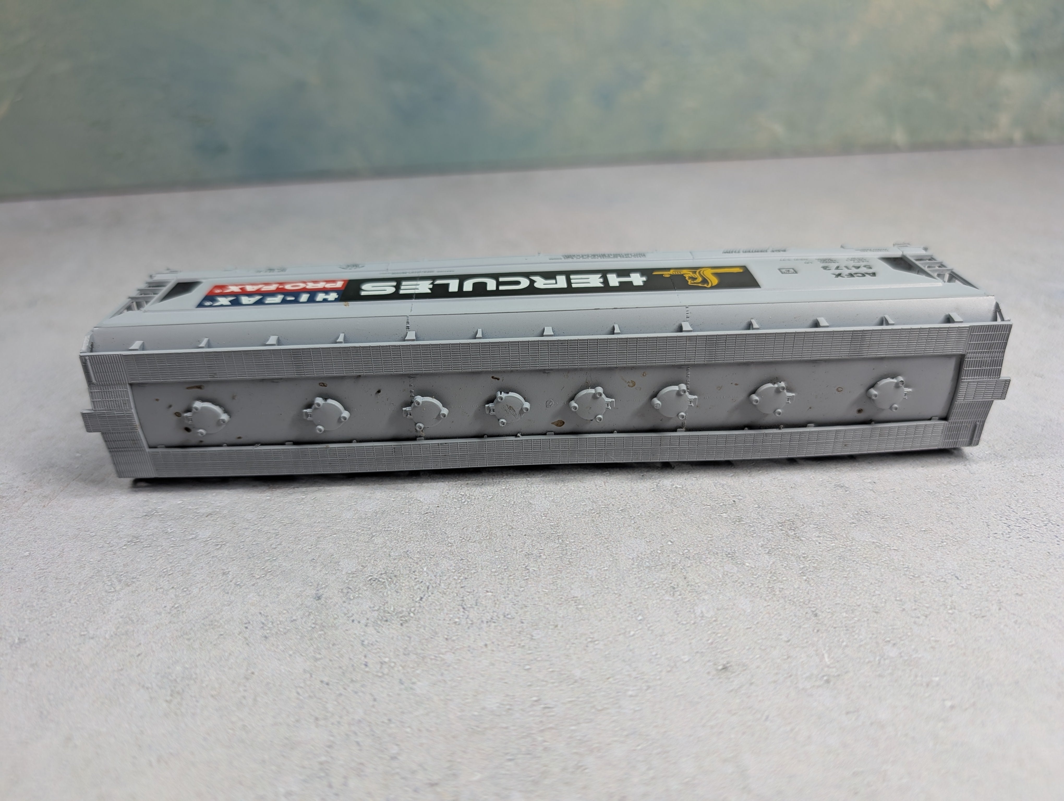 USED Athearn HO Scale 4 Bay ACF Centerflow Hopper Hercules ACFX #54173