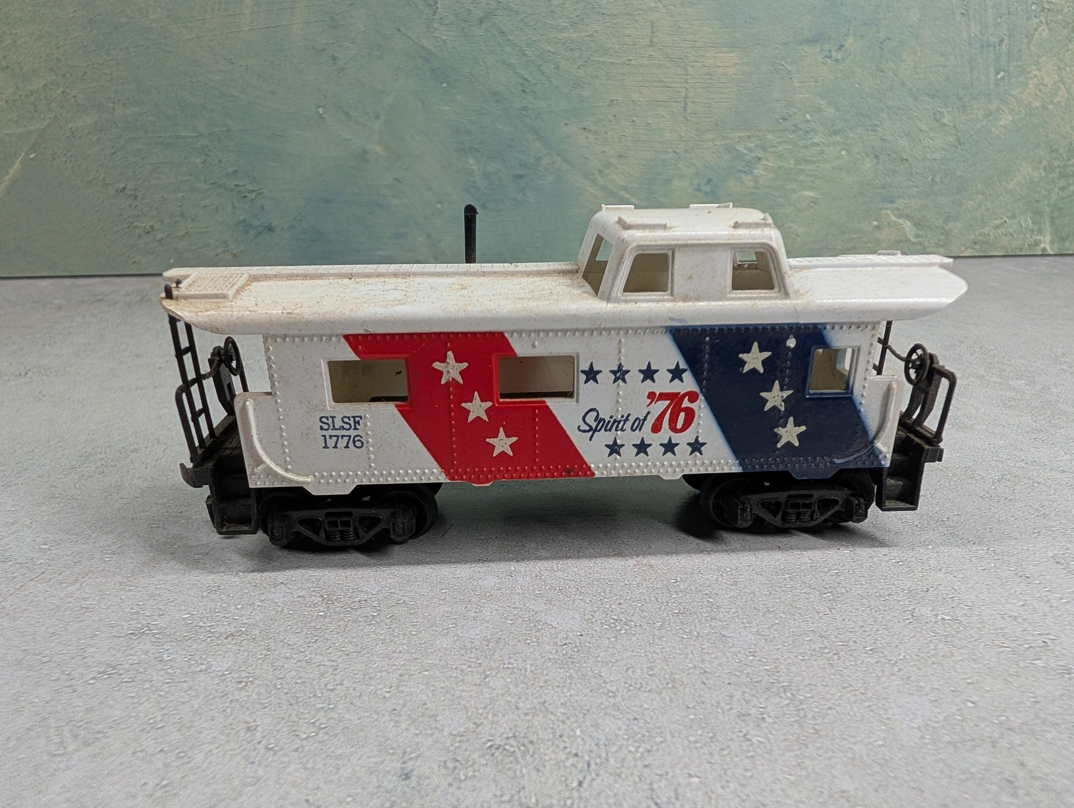 USED Tyco HO Scale Caboose Frisco SLSF #1776 Spirit of 76