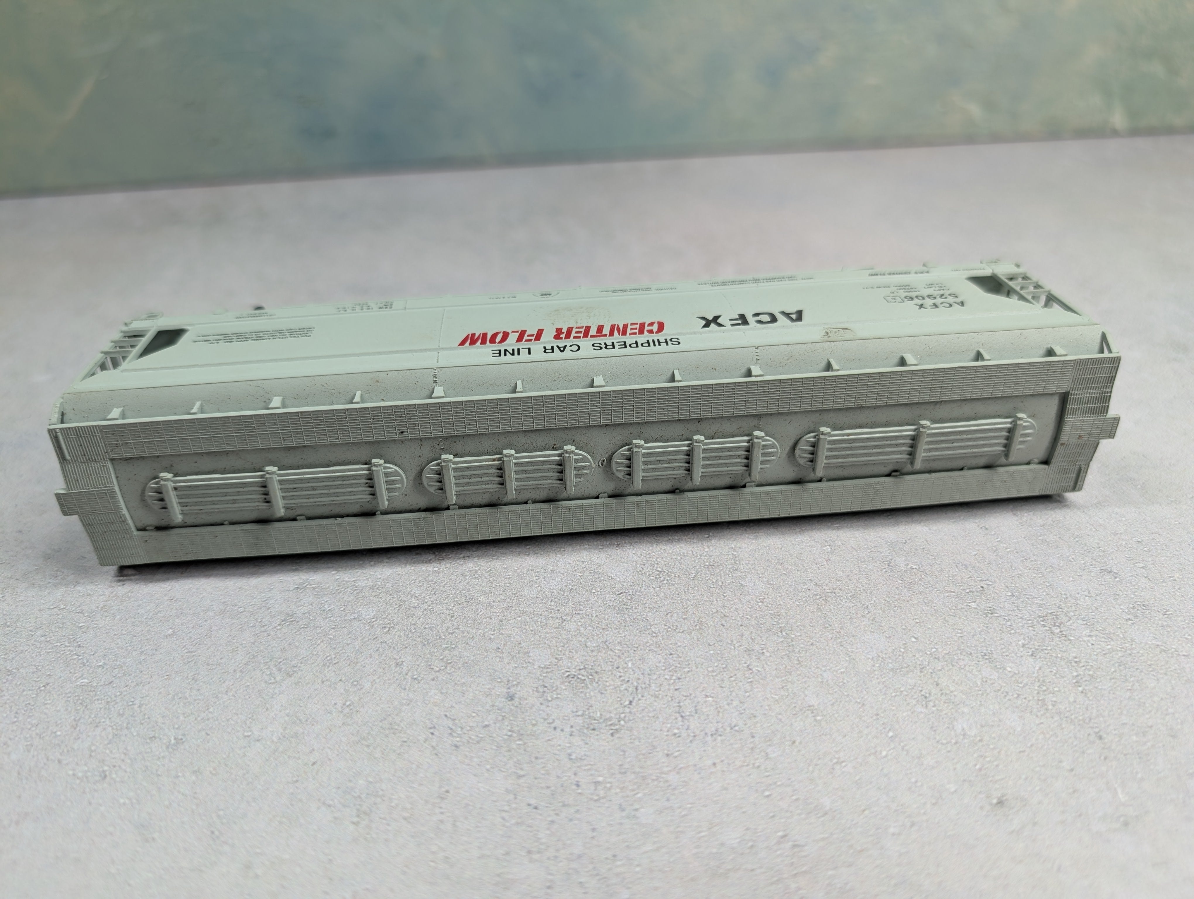 USED Athearn HO Scale ACF 4 Bay Covered Hopper Shippers Car Line ACFX #52906