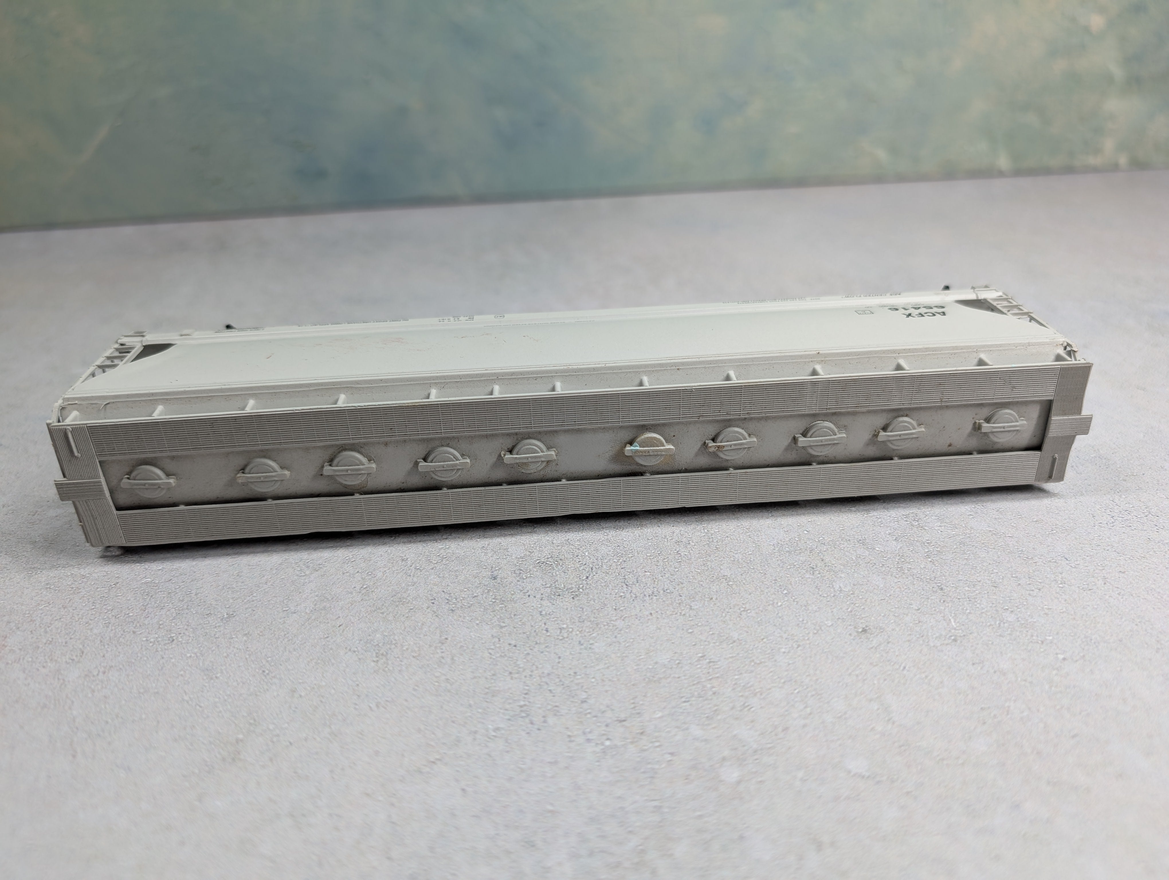 USED HO Scale 4 Bay 62' ACF Center Flow ACFX #65416