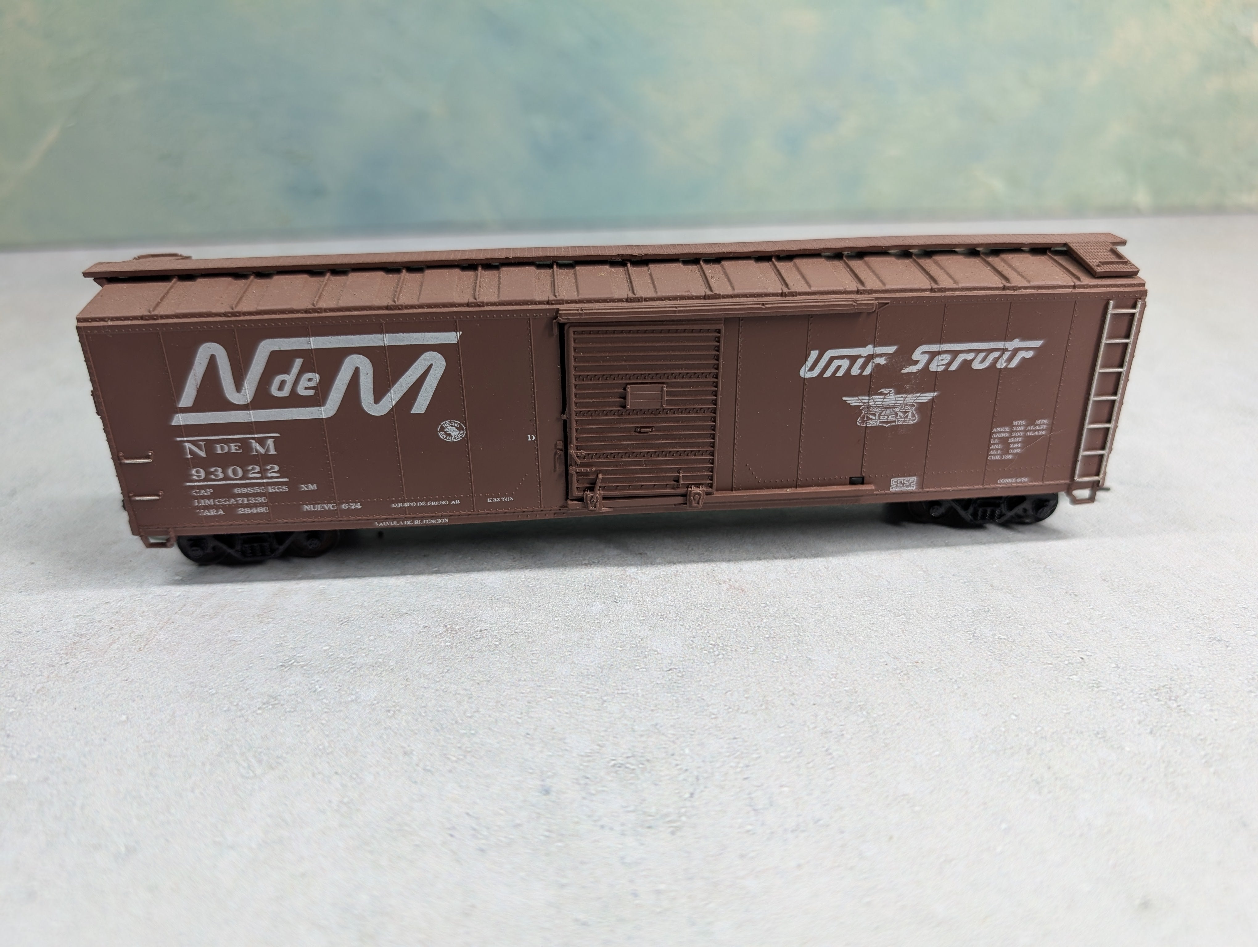 USED Athearn HO Scale 50' Box Car N De M #93022