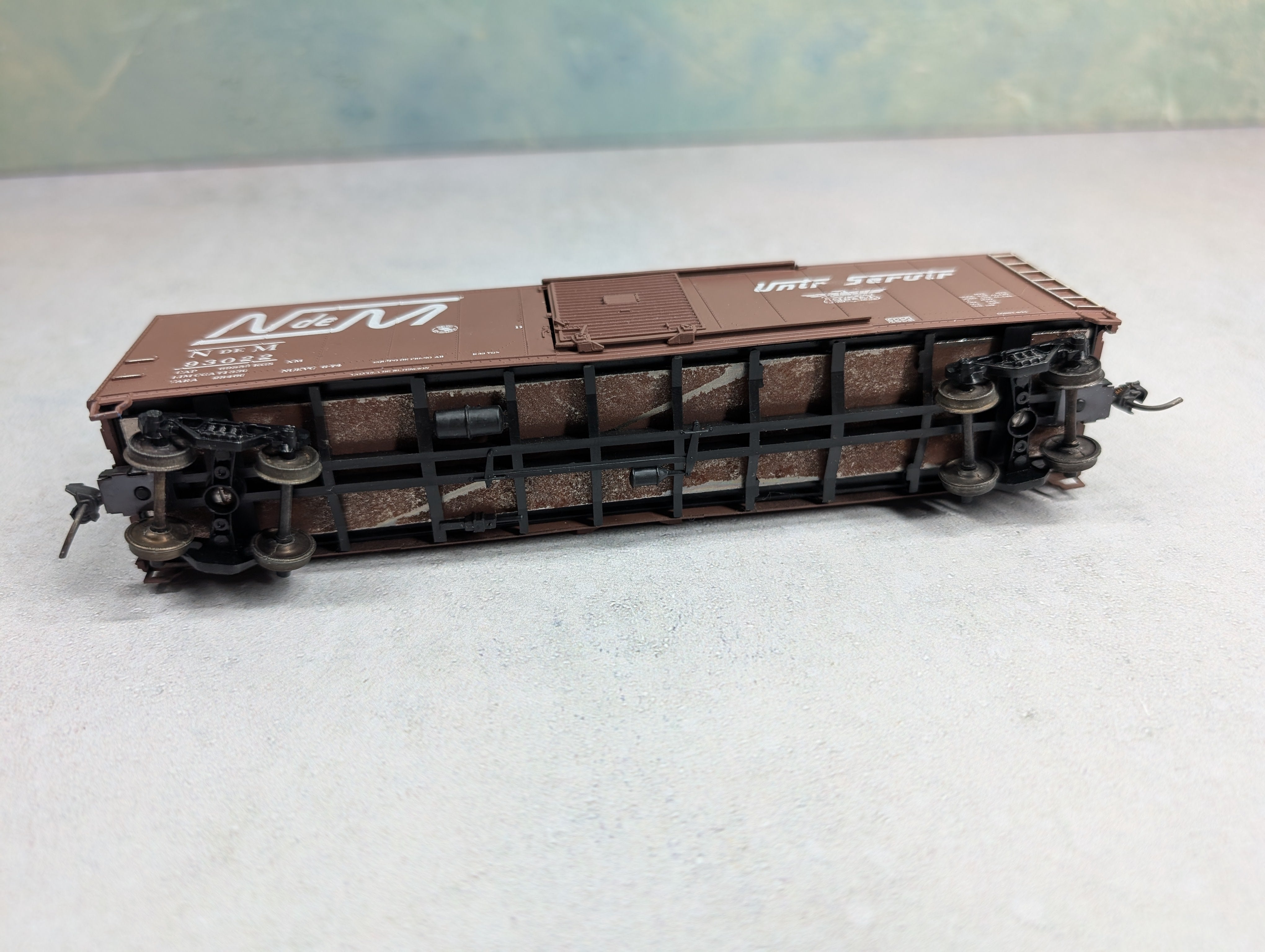 USED Athearn HO Scale 50' Box Car N De M #93022