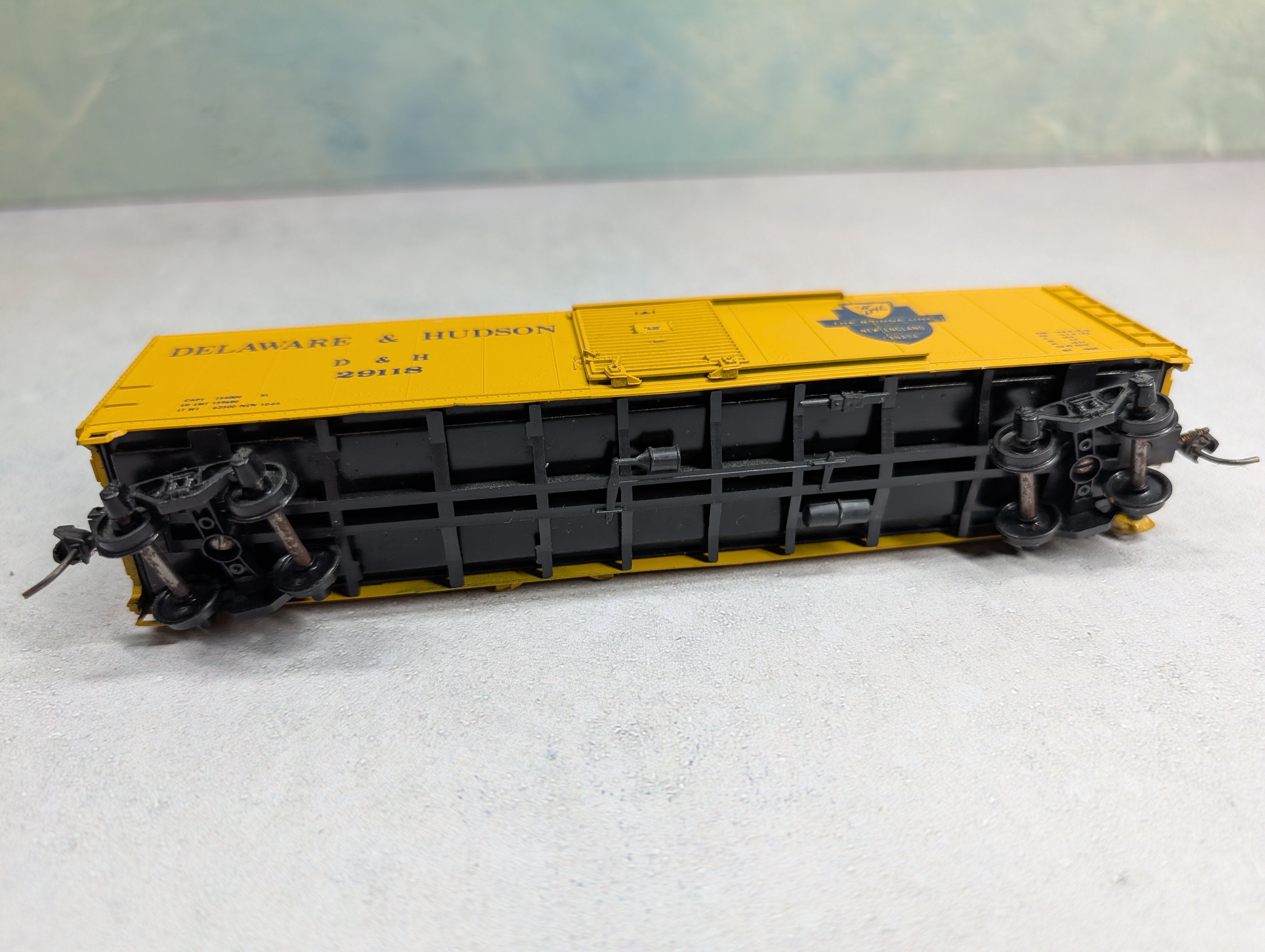 USED Athearn HO Scale 50' Box Car Delaware and Hudson D&H #29118