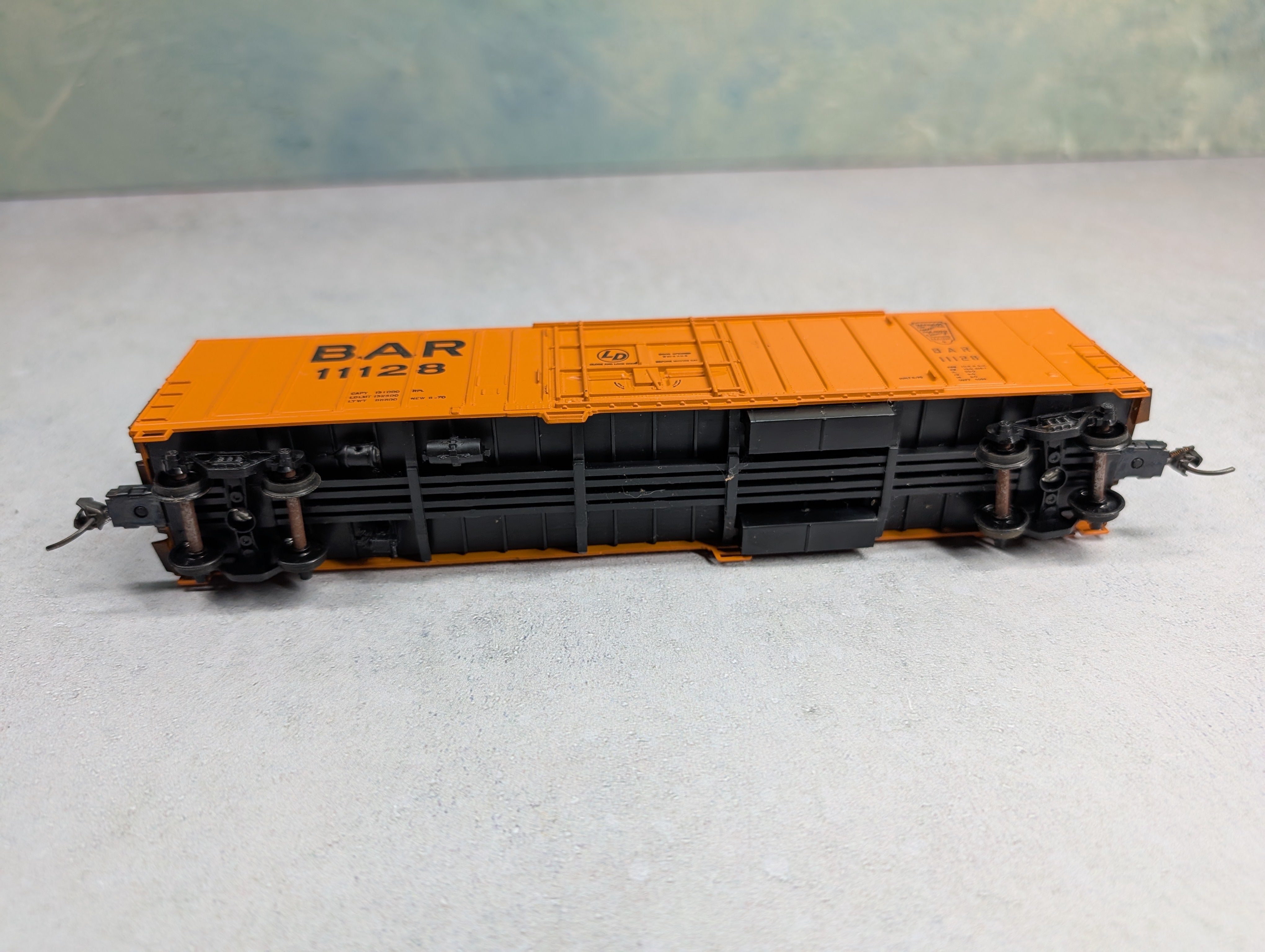USED Athearn HO Scale 57' Mech Reefer Bangor and Aroostook BAR #11128