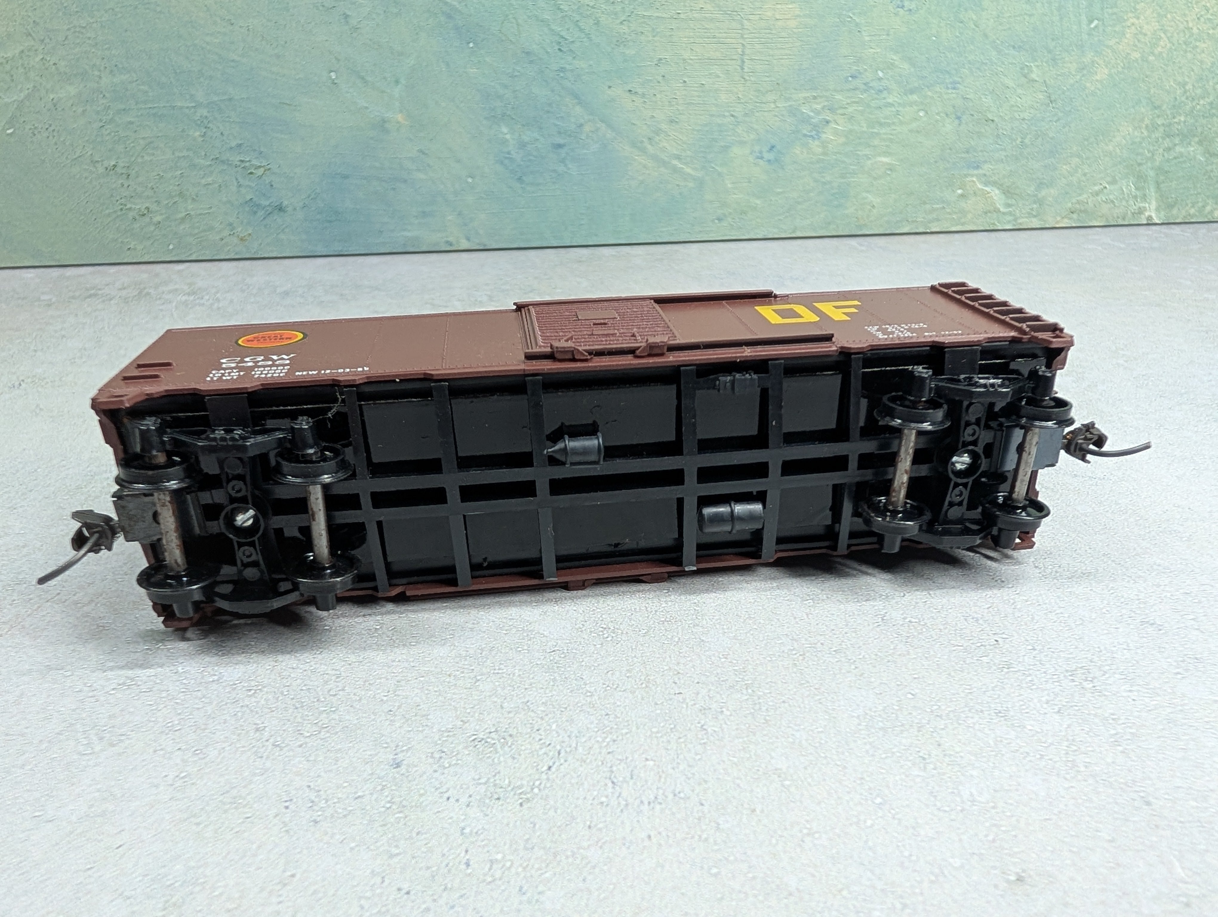 USED Athearn HO Scale 40' Box Car Chicago Great Western CGW #5488 Custom
