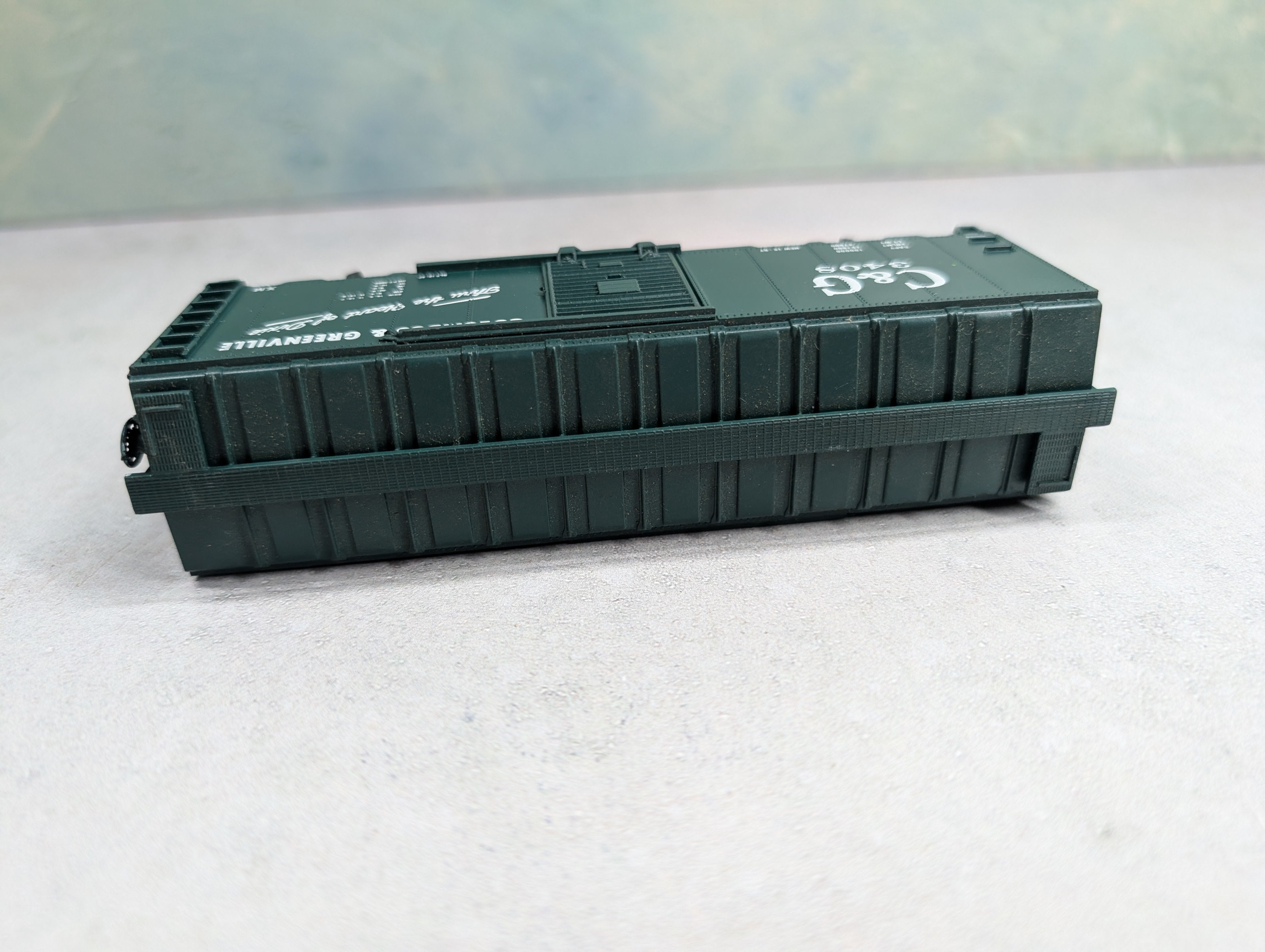 USED Athearn HO Scale 40' Box Car Columbus and Greenville C&G #3408