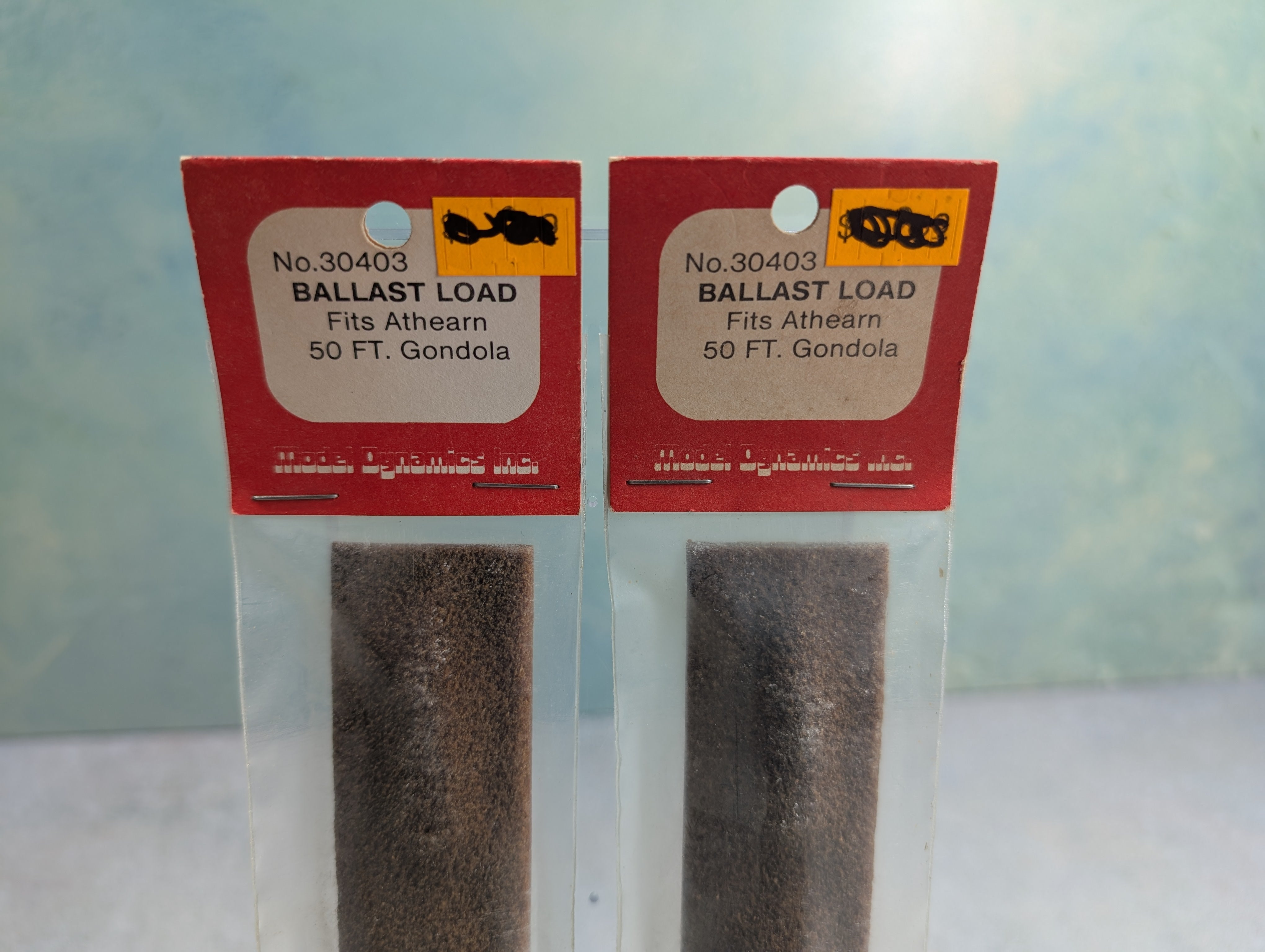 Model Dynamics Inc 30403 HO Scale Ballast Load, Fits Athearn 50' Gondola (2 pcs)