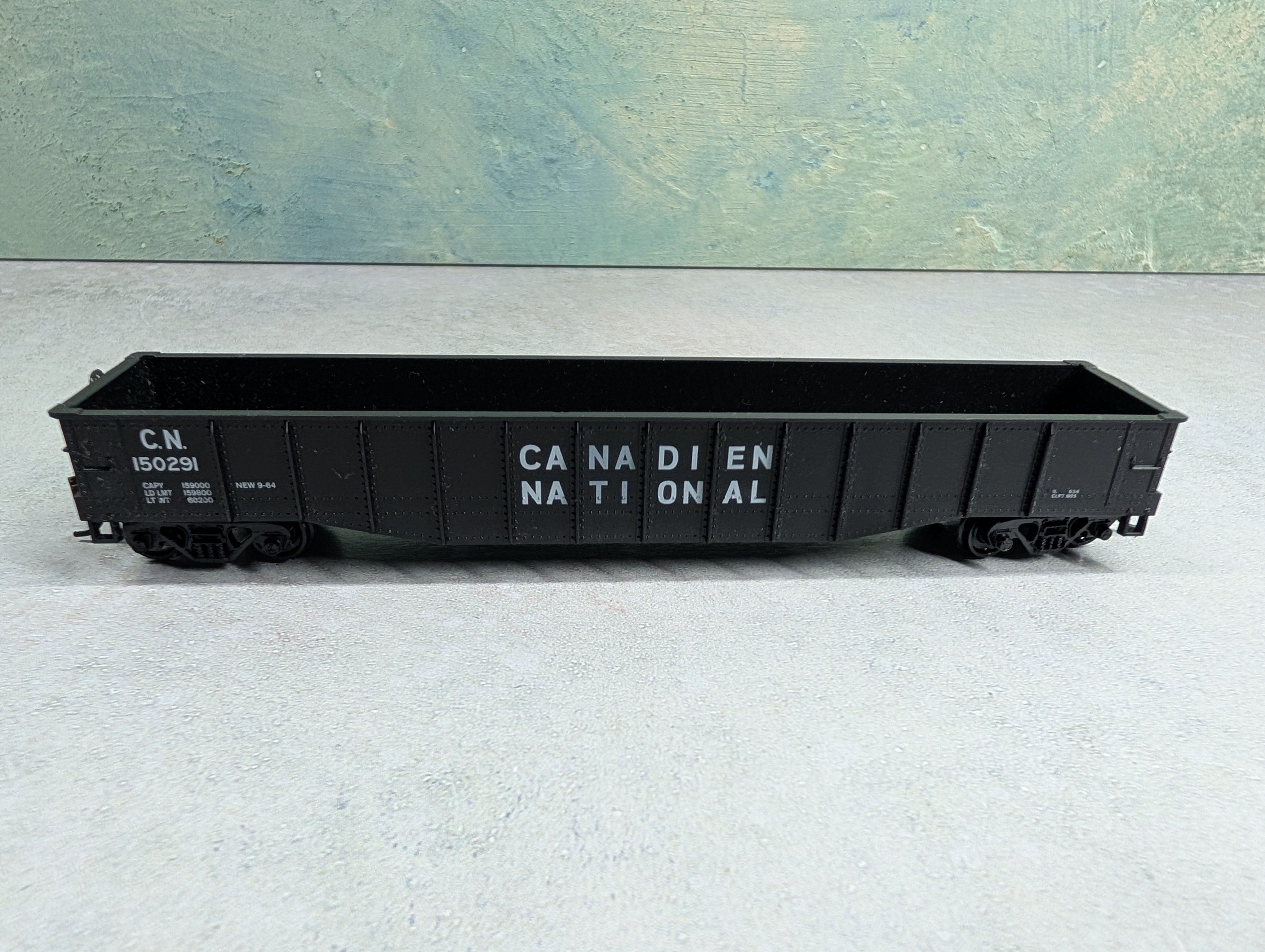 USED Athearn HO Scale 49' Gondola Canadian National CN #150291
