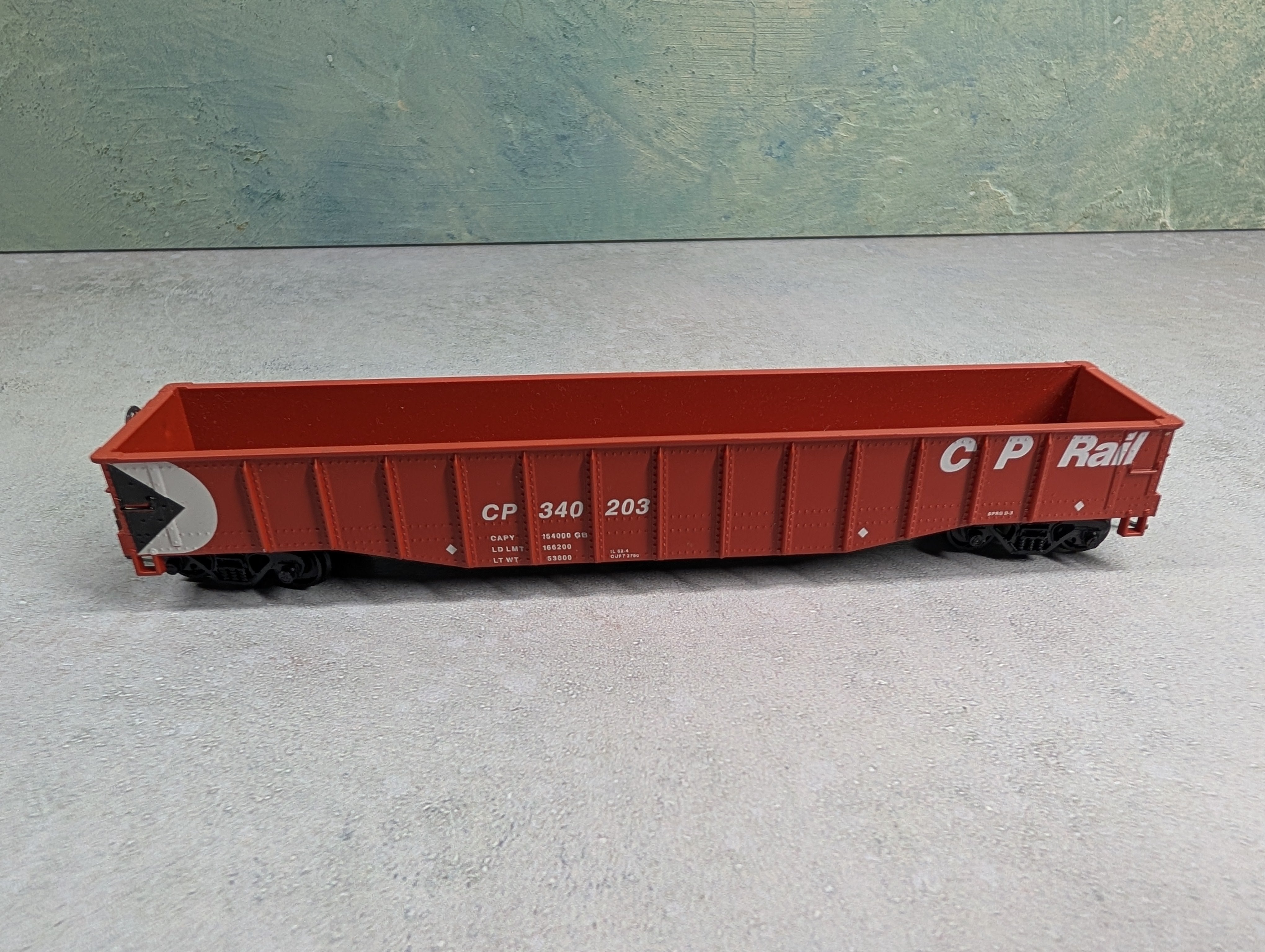 USED Athearn HO Scale 49' Gondola Canadian Pacific CP #340203
