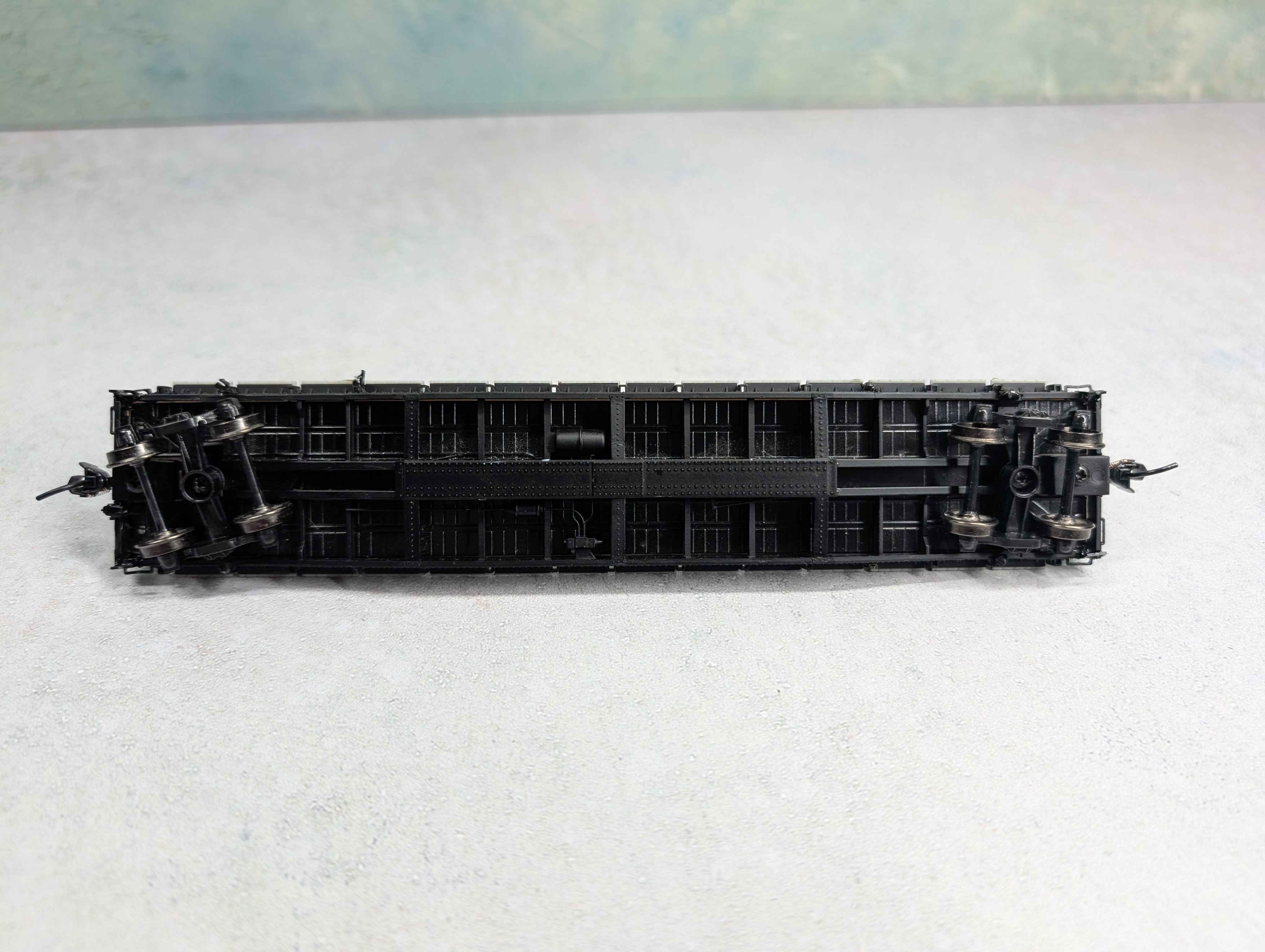 USED HO Scale 52' Gondola w/ Power Generator Loads Atlantic Coast Line ACL #77042