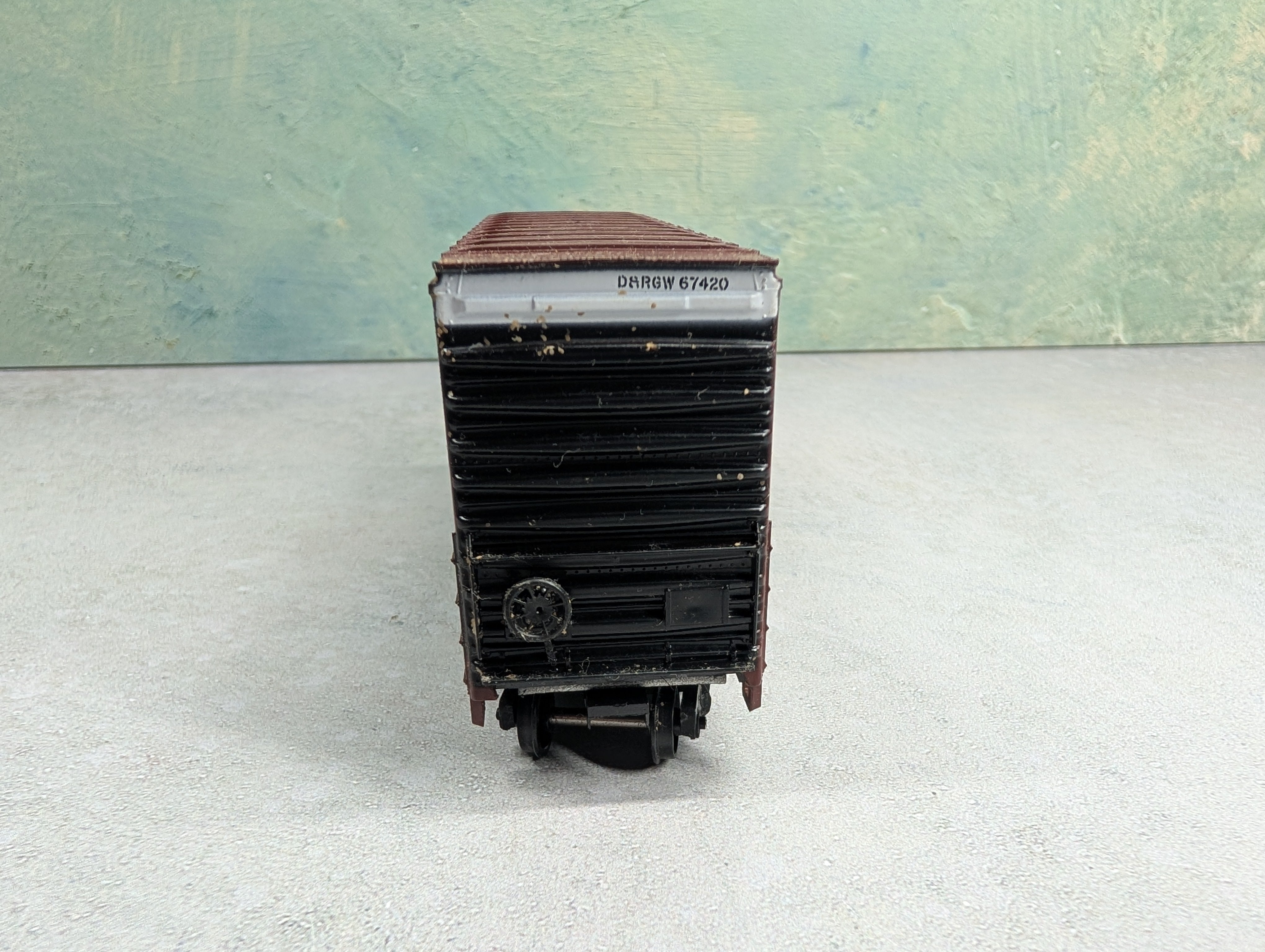 USED Athearn HO Scale 40' Hi-Cube Box Car Rio Grande D&RGW #67420