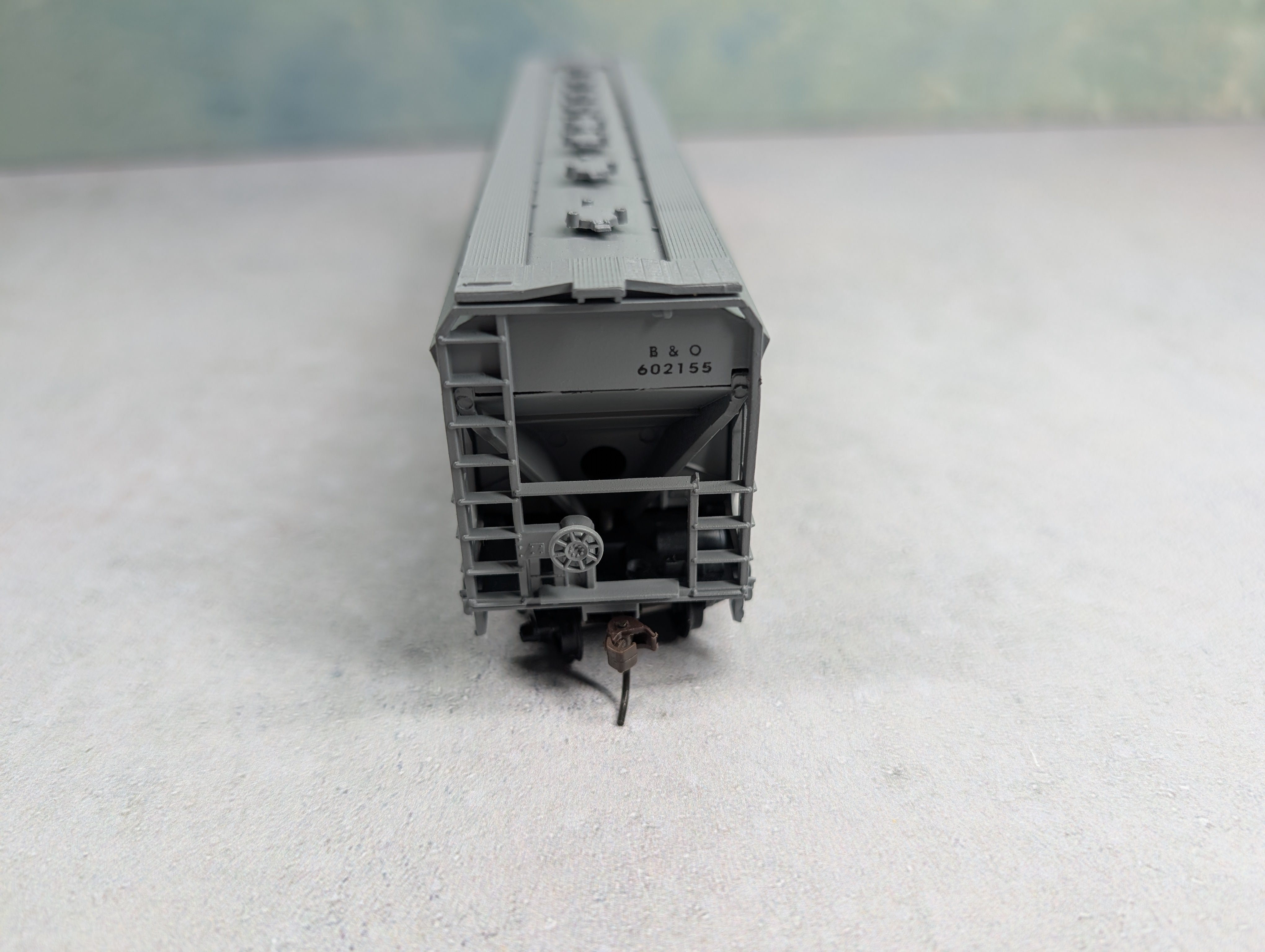 USED Athearn HO Scale ACF Centerflow Hopper Baltimore and Ohio B&O #602155