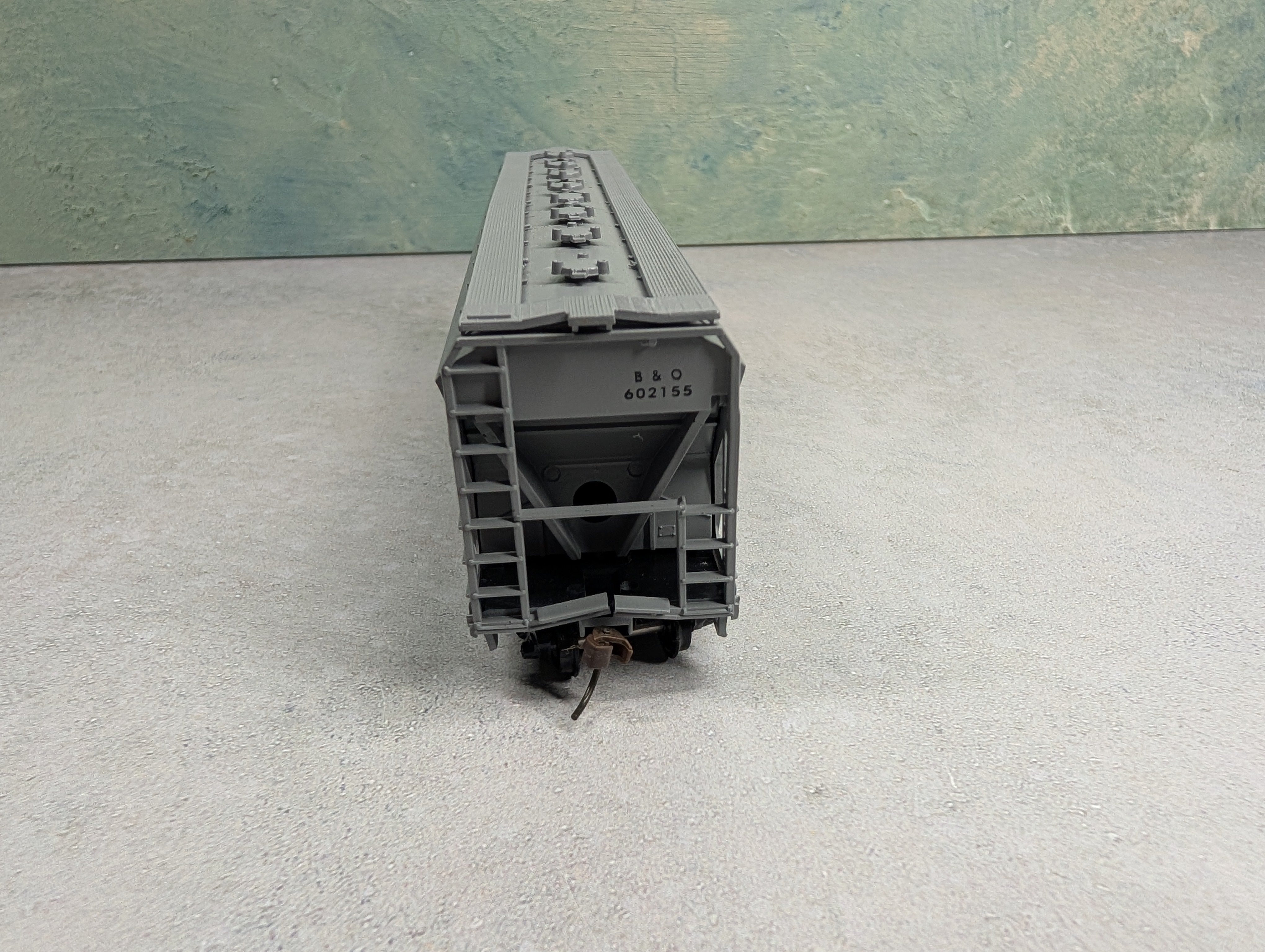 USED Athearn HO Scale ACF Centerflow Hopper Baltimore and Ohio B&O #602155
