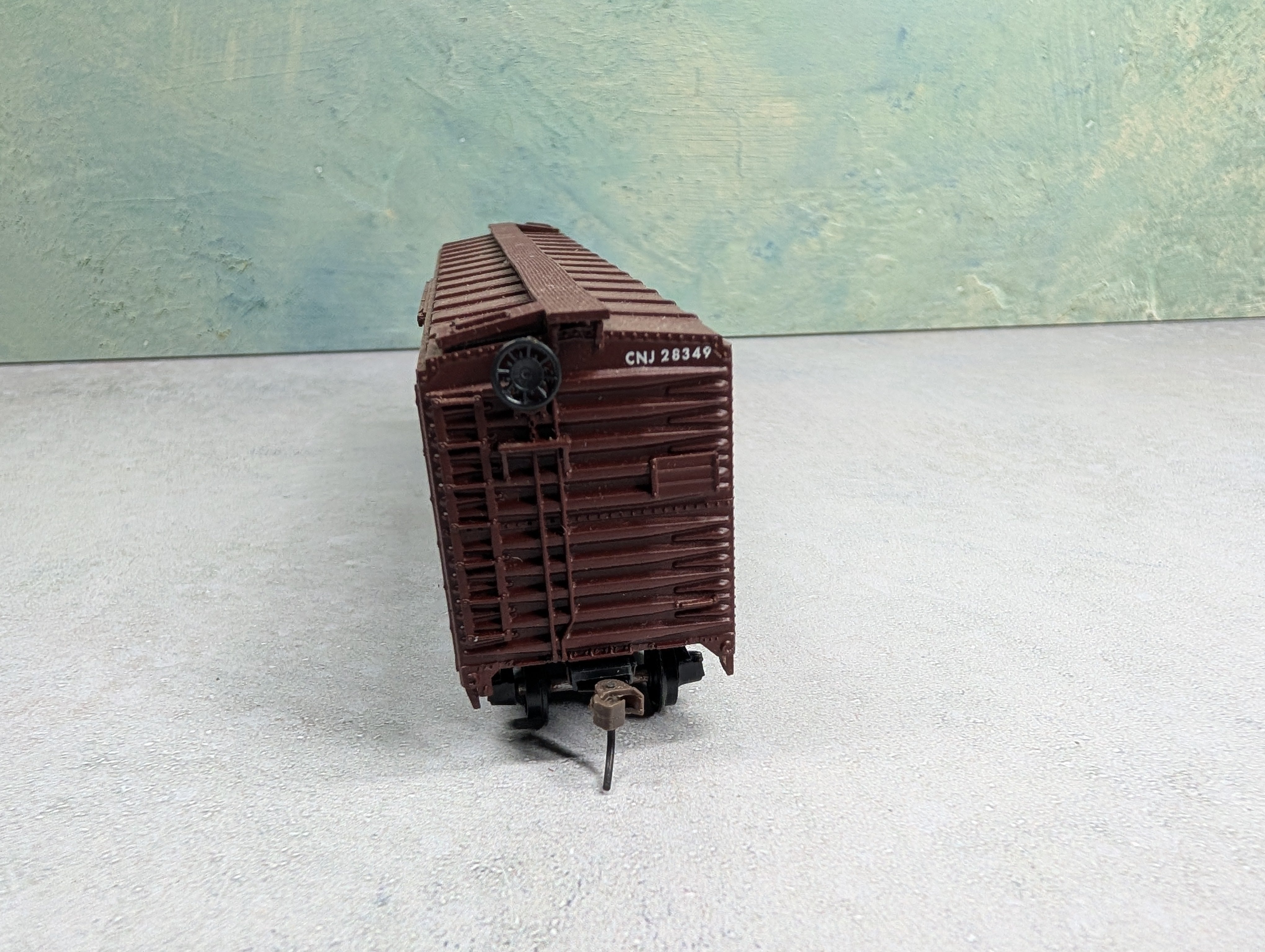 USED Athearn HO Scale 50' Box Car Central Railroad of New Jersey CNJ #28349