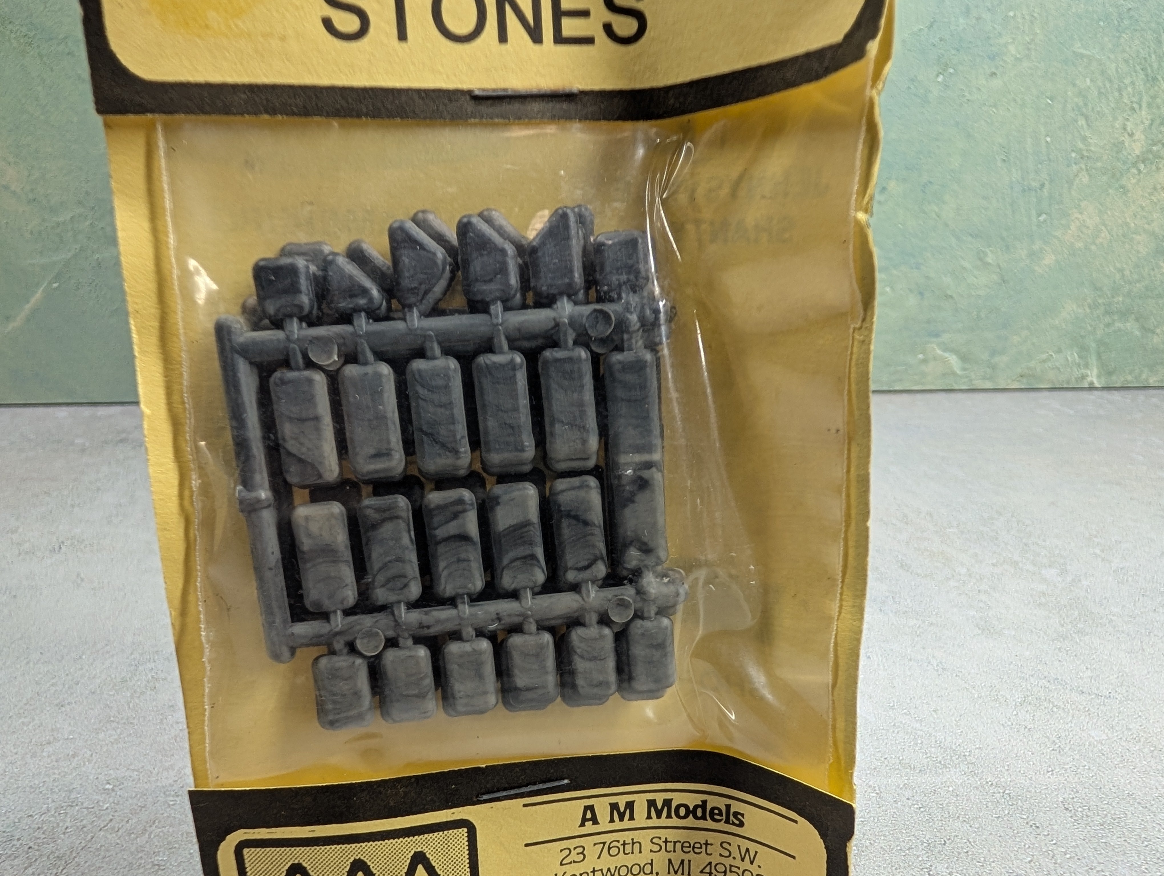 AM Models 502 HO Scale Stones Detail Parts