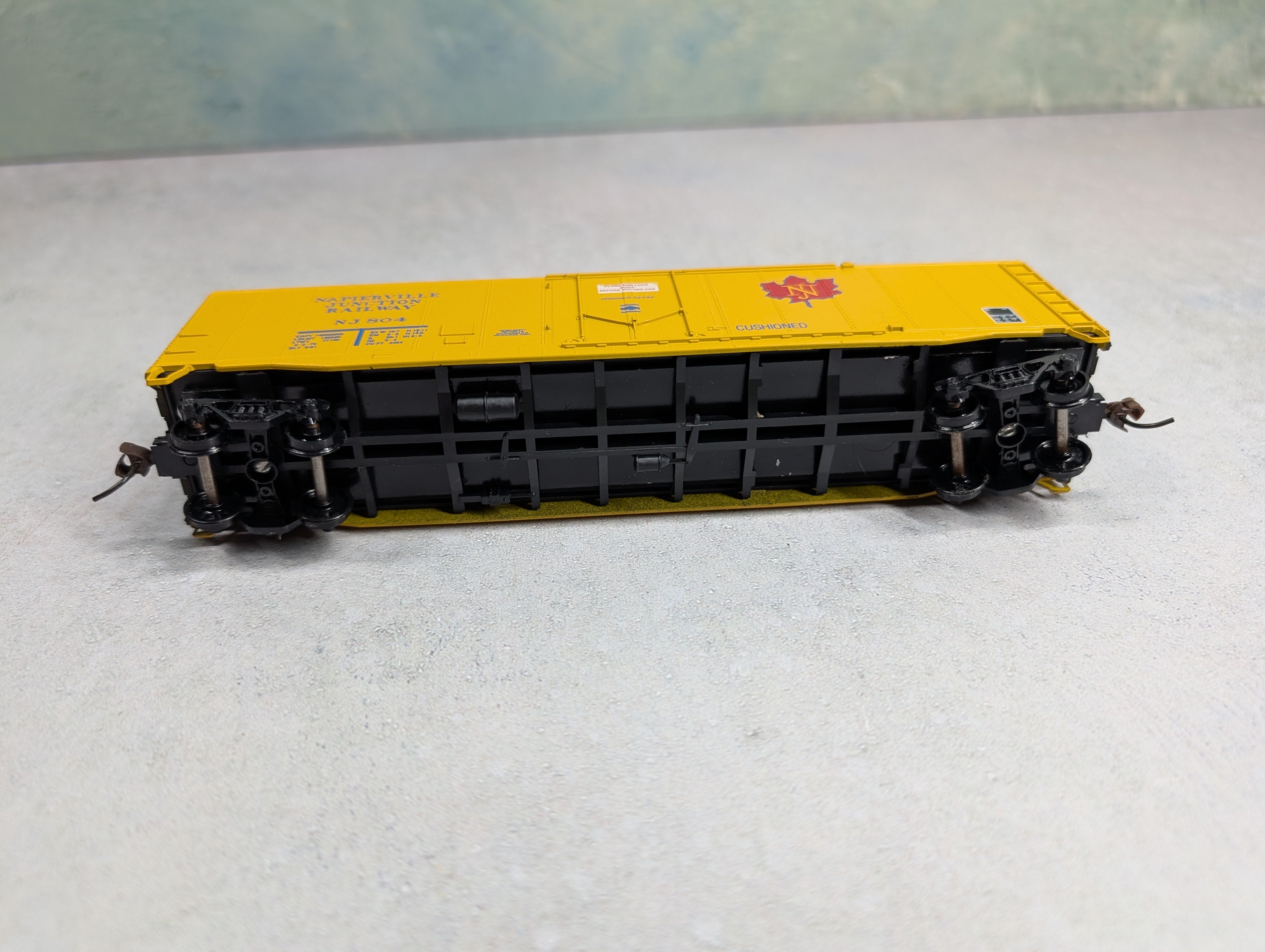 USED Athearn HO Scale 50' Box Car Napierville Junction NJ #804