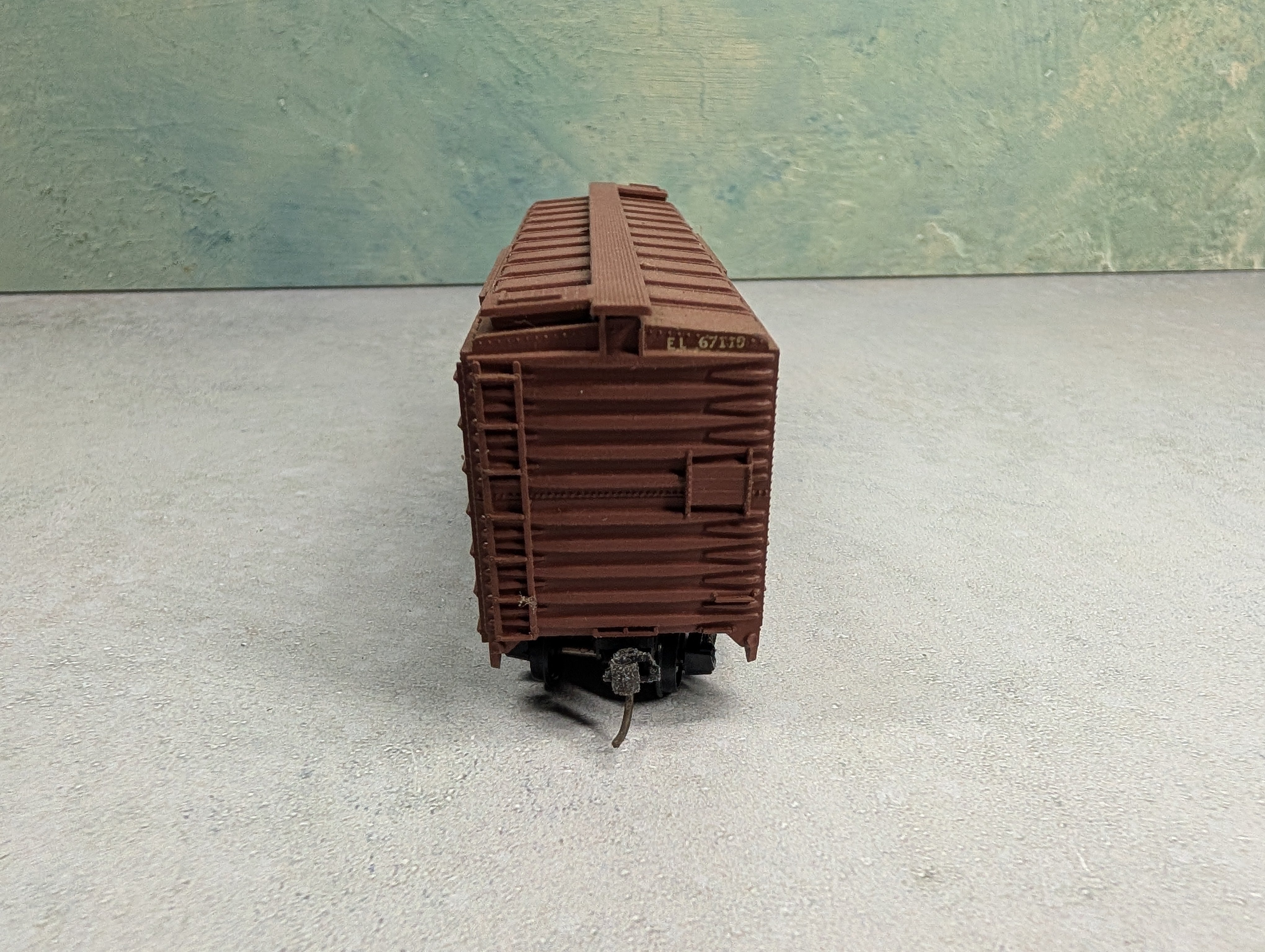 USED Athearn HO Scale 40' Box Car Erie Lackawanna EL #67115 Decal