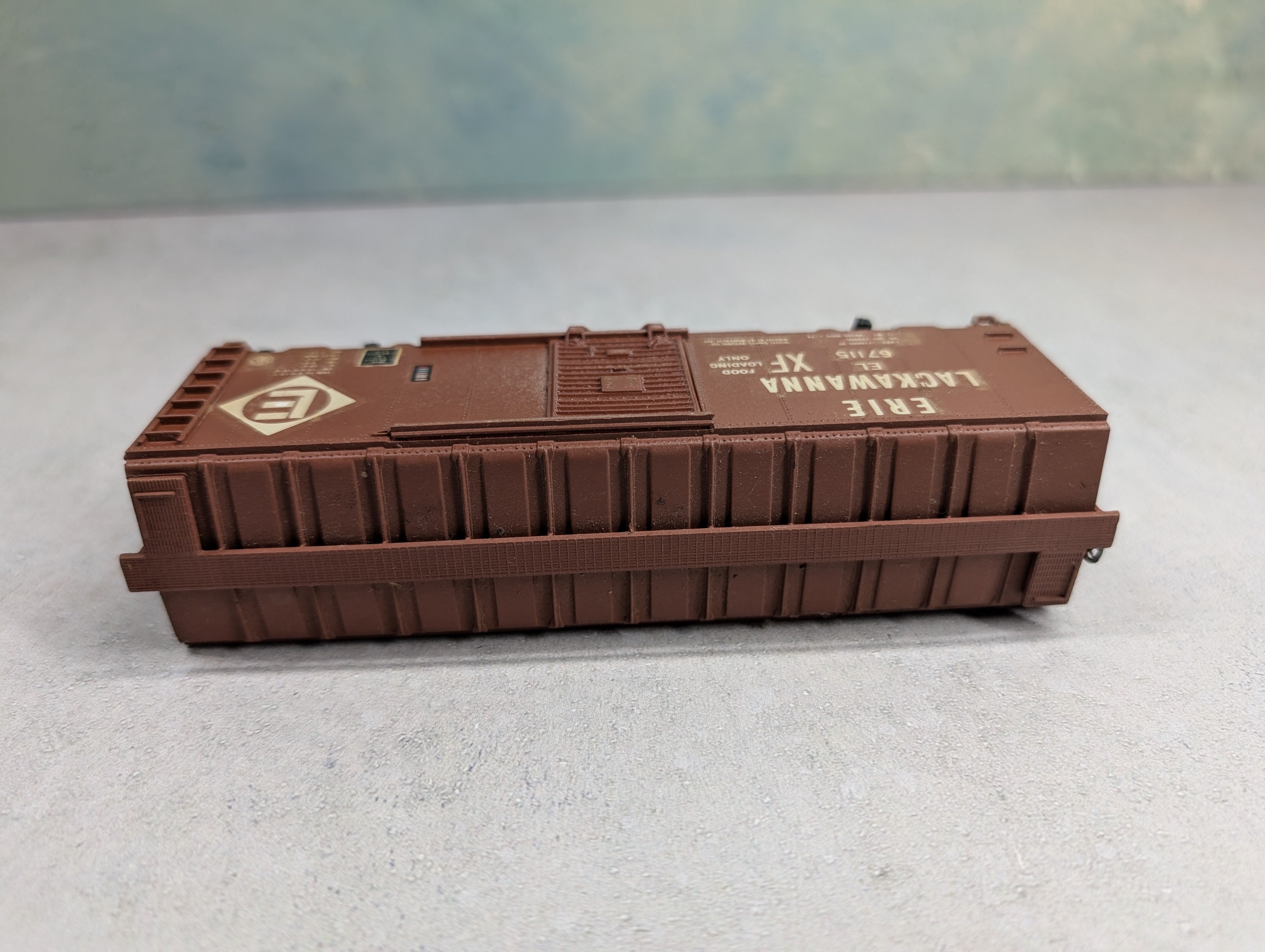 USED Athearn HO Scale 40' Box Car Erie Lackawanna EL #67115 Decal